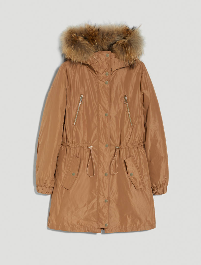 pile lined parka