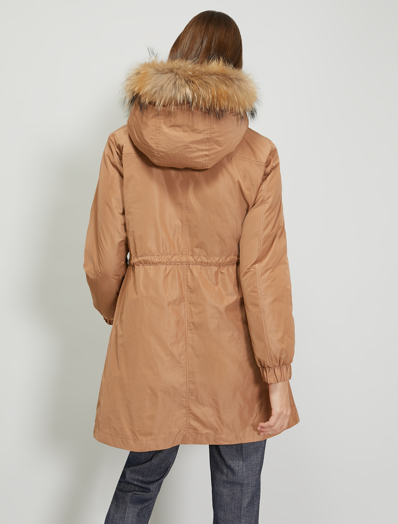 Padded parka with hood, hazelnut - Pennyblack Padded parka with hood - hazelnut - pennyblack