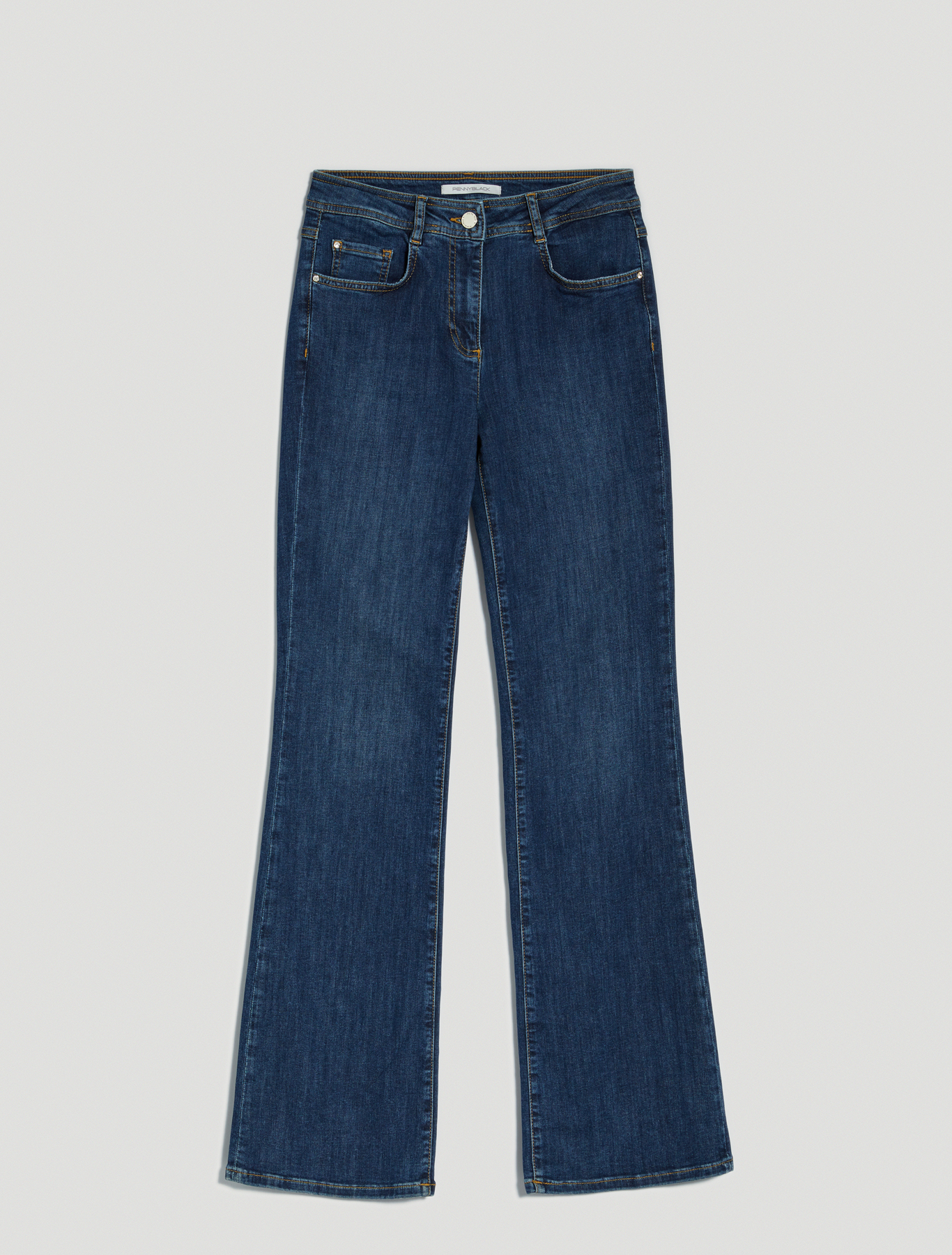 Super-stretch bootcut jeans, midnight blue - Pennyblack Super-stretch bootcut jeans - midnight blue - pennyblack