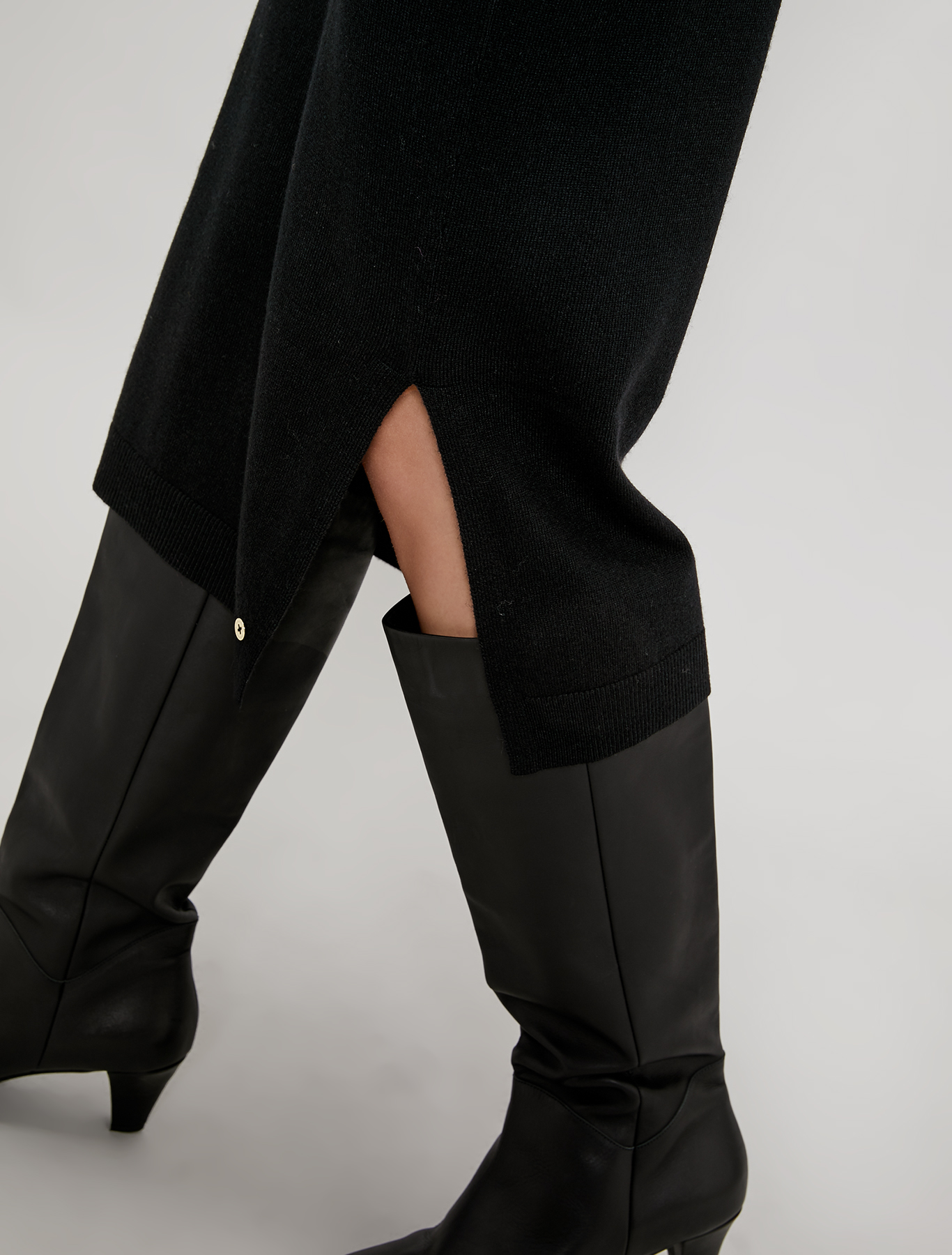Knit pencil skirt, black - Pennyblack Knit pencil skirt - black - pennyblack