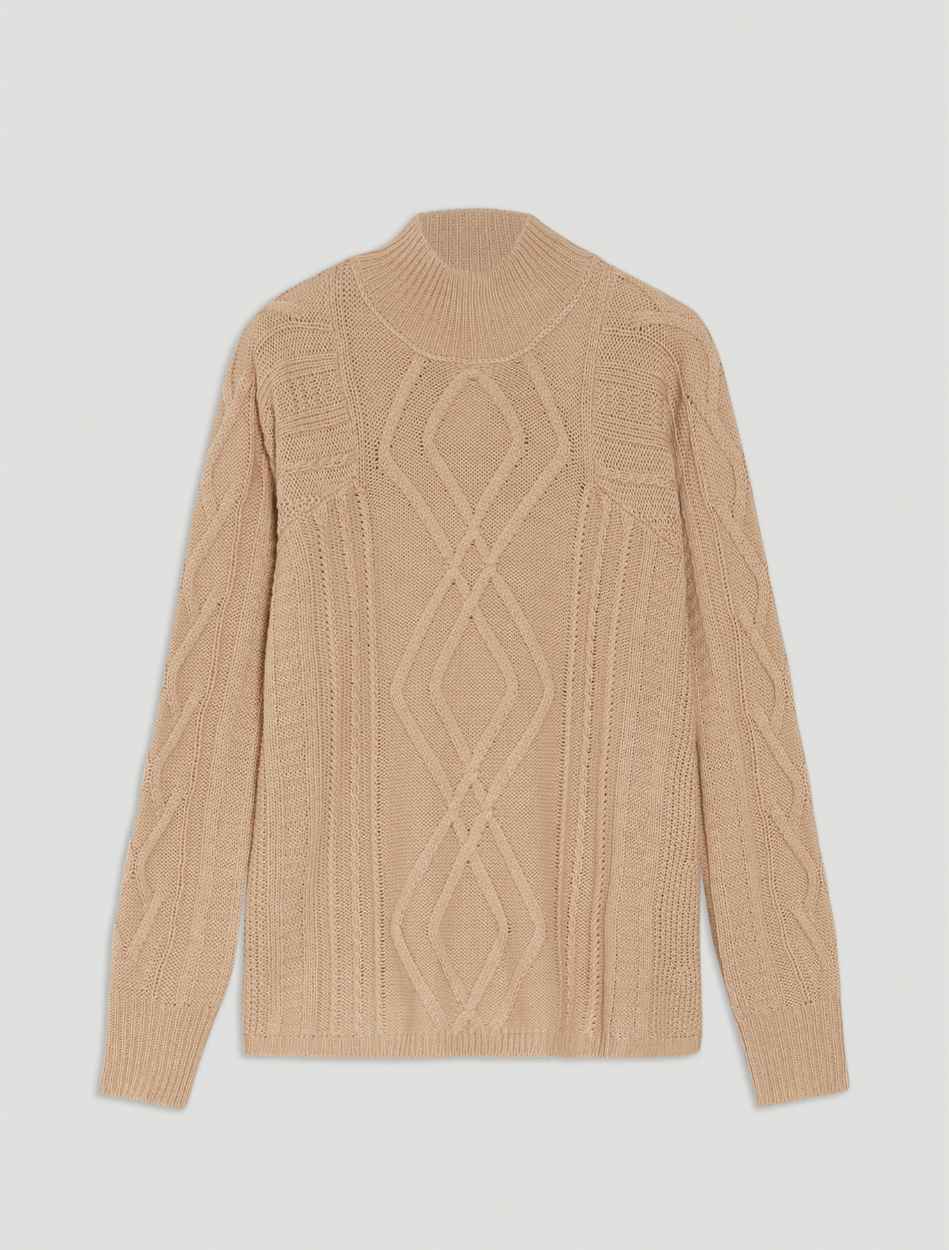 Pullover in a mixture of stitches, beige - Pennyblack Pullover in a mixture of stitches - beige - pennyblack