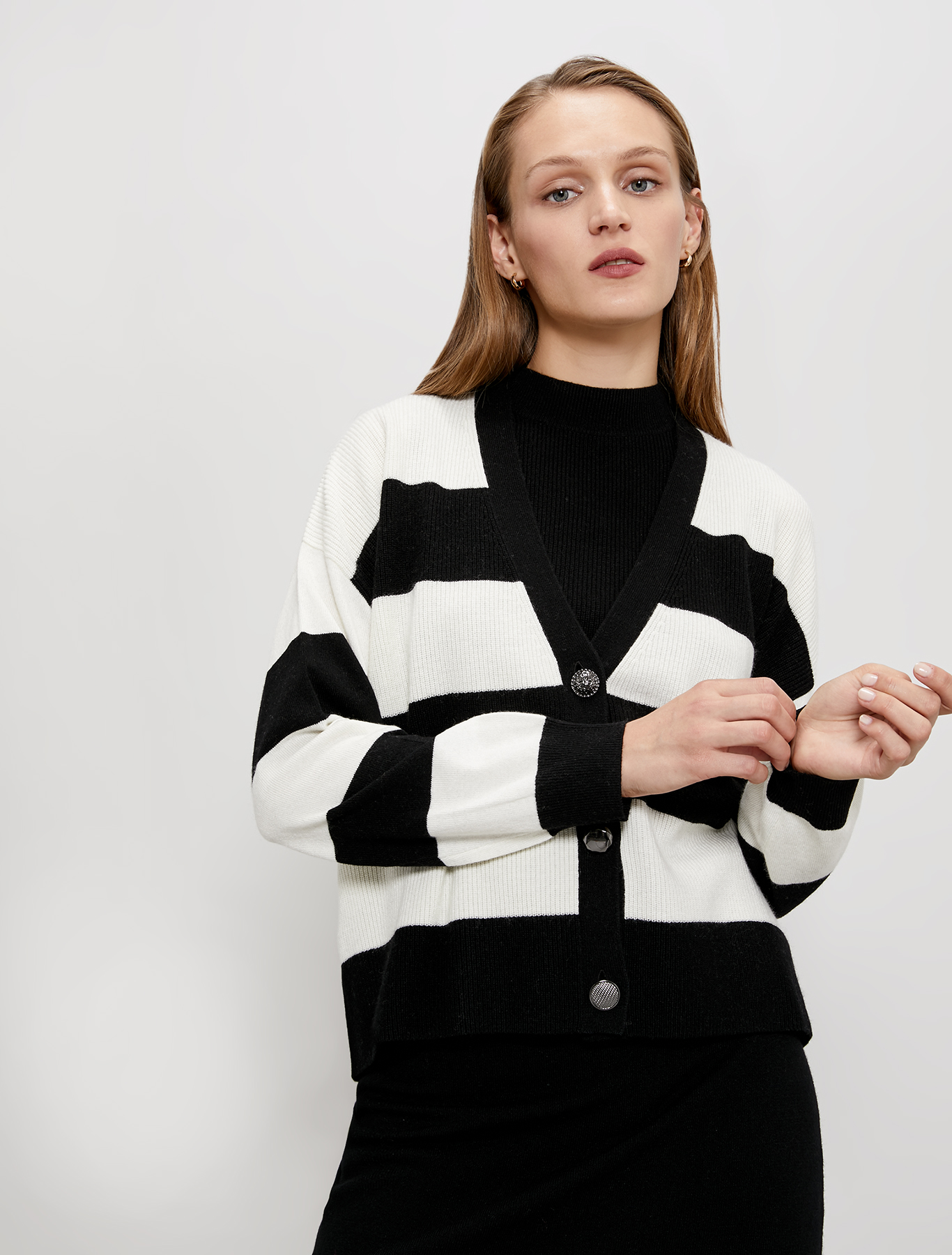 Twin set a coste inglesi, bianco avorio - Pennyblack Twin set a coste inglesi - bianco avorio - pennyblack