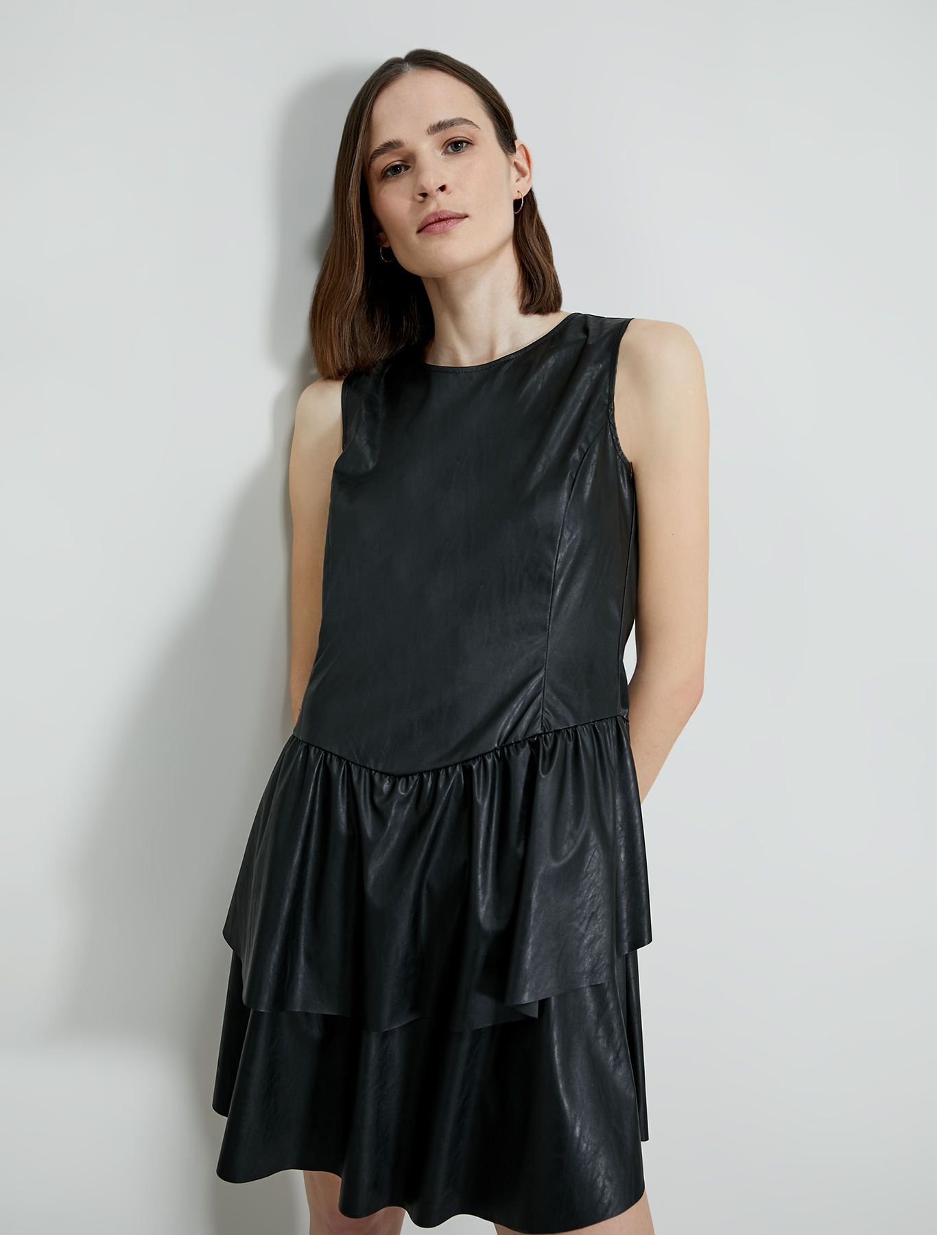 Coated jersey dress, black - Pennyblack Coated jersey dress - black - pennyblack