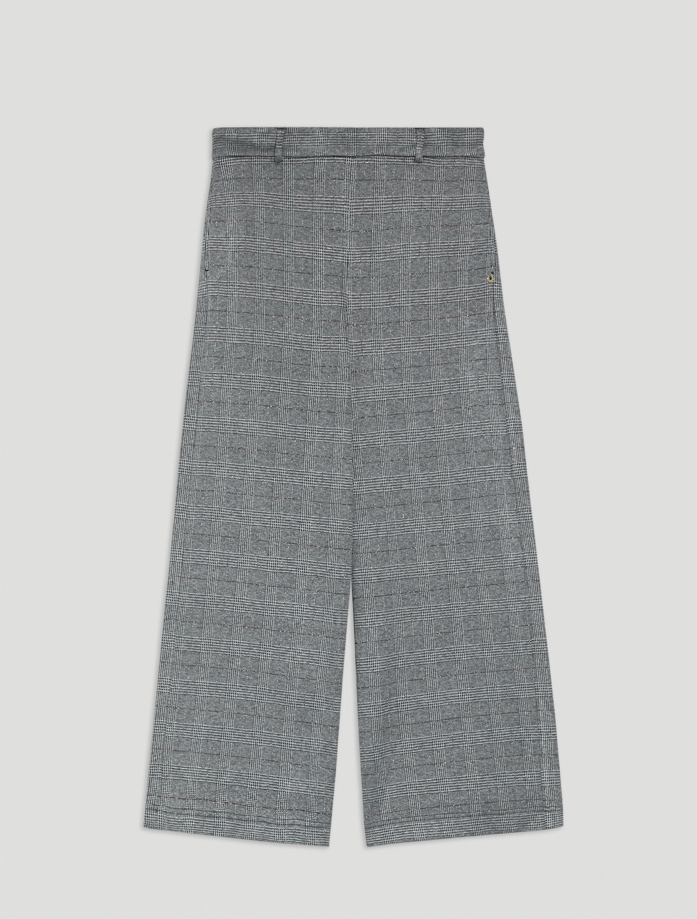 Jacquard jersey trousers, black pattern - Pennyblack Jacquard jersey trousers - black pattern - pennyblack