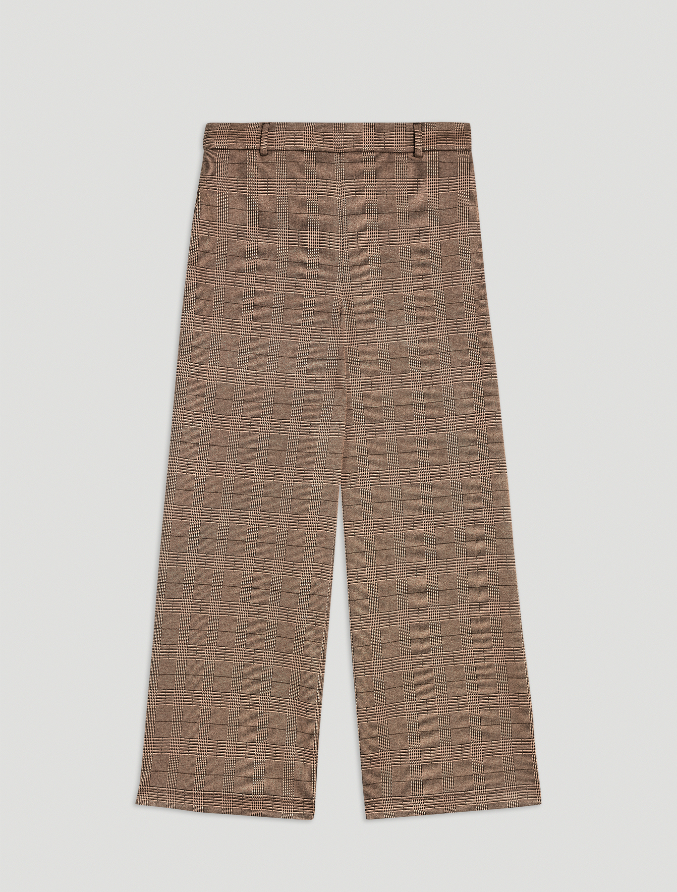 Jacquard jersey trousers, beige pattern - Pennyblack Jacquard jersey trousers - beige pattern - pennyblack