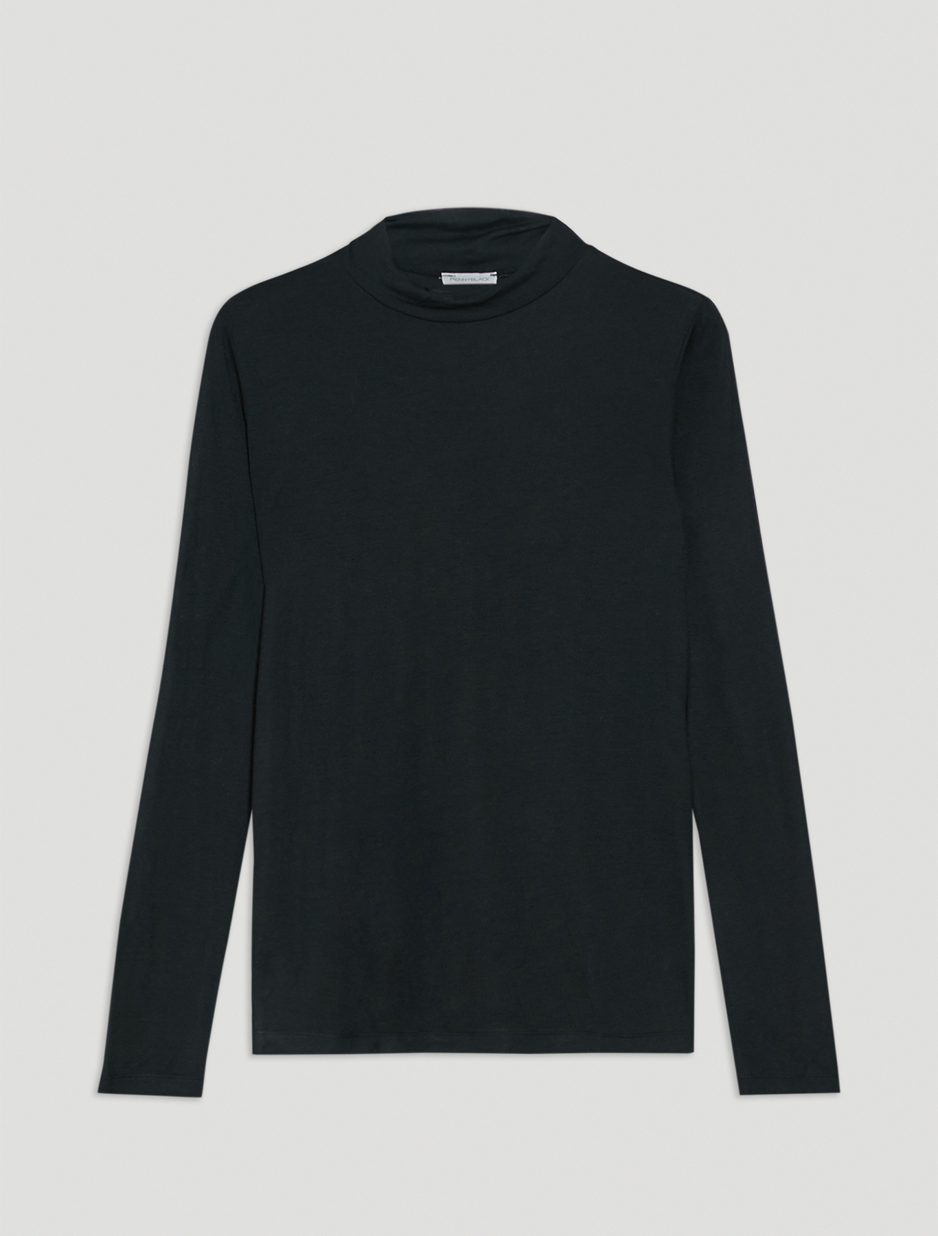 Micromodal and cashmere polo neck, black - Pennyblack Micromodal and cashmere polo neck - black - pennyblack