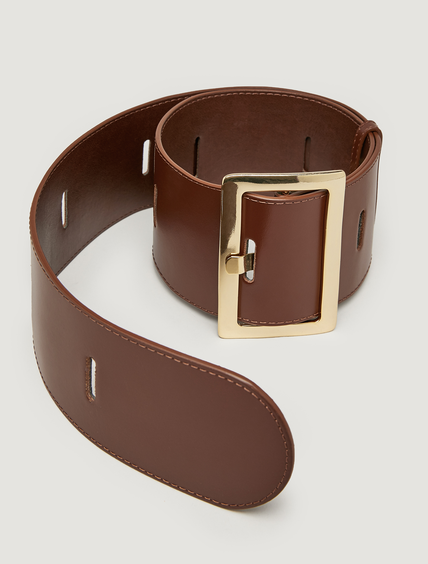 High belt with cut-outs, tan - Pennyblack High belt with cut-outs - tan - pennyblack