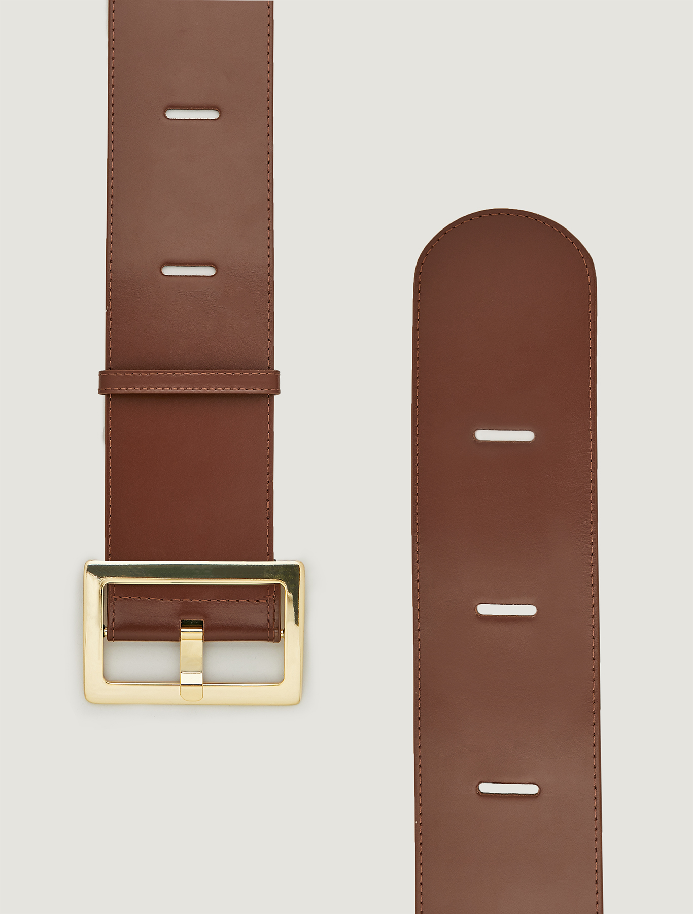 High belt with cut-outs, tan - Pennyblack High belt with cut-outs - tan - pennyblack
