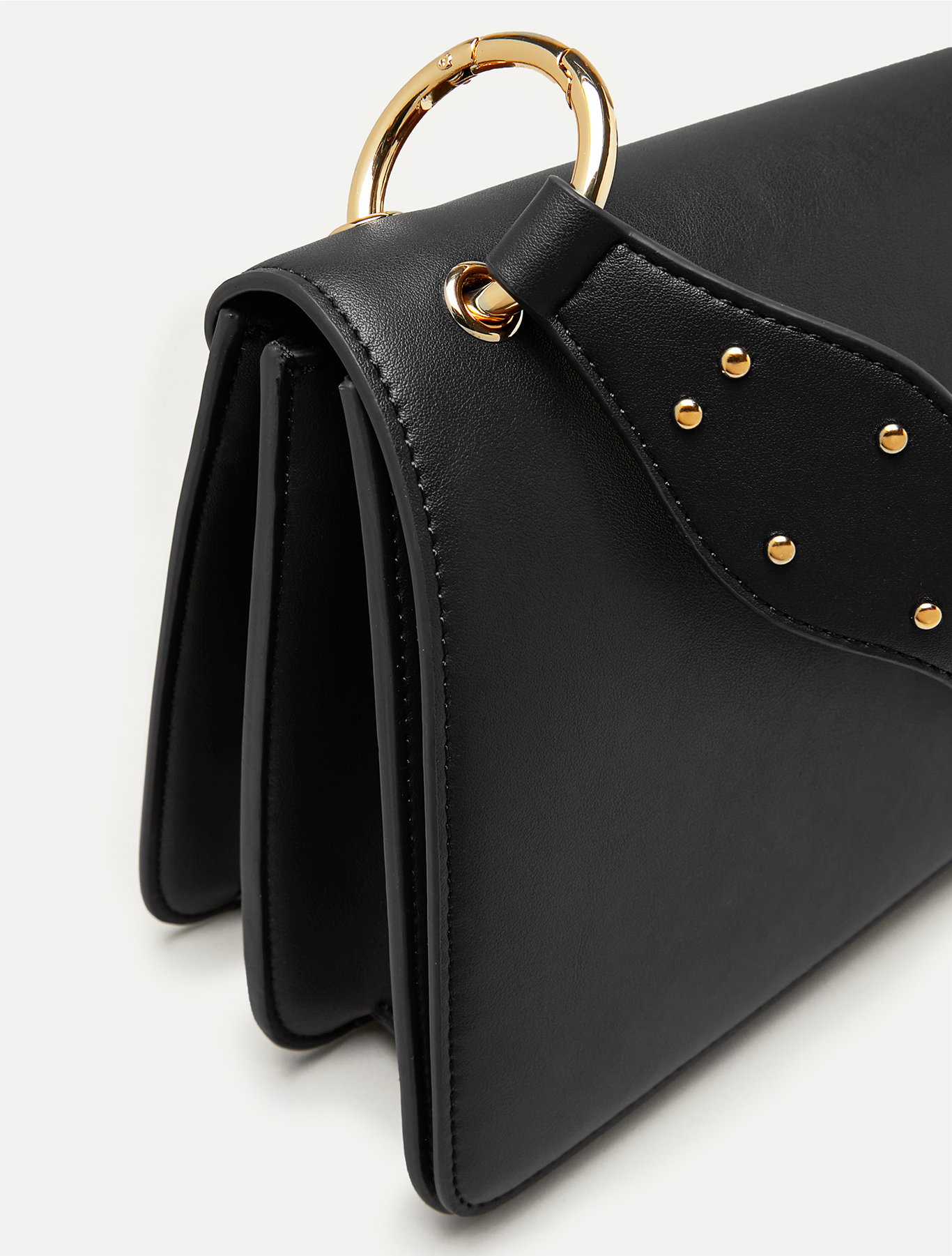Bag with wavy shoulder strap, black - Pennyblack Bag with wavy shoulder strap - black - pennyblack