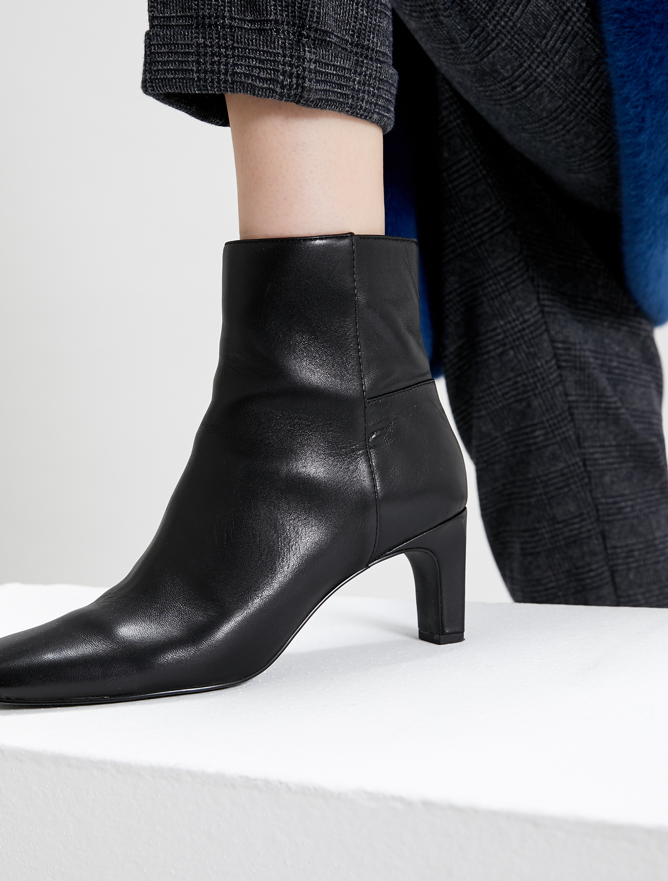 Leather ankle boots, black - Pennyblack Leather ankle boots - black - pennyblack