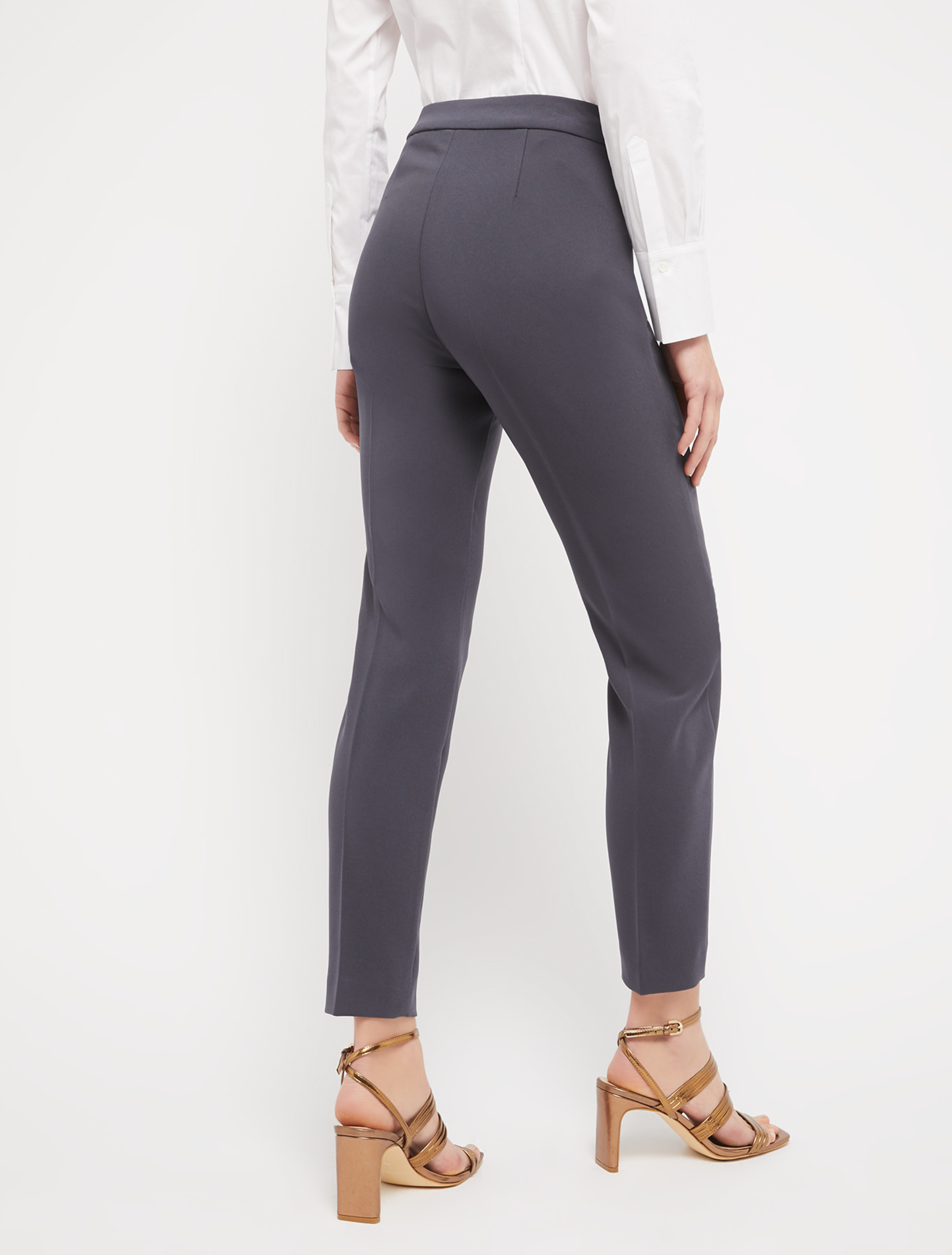 Slim cady trousers, dark grey - Pennyblack Slim cady trousers - dark grey - pennyblack