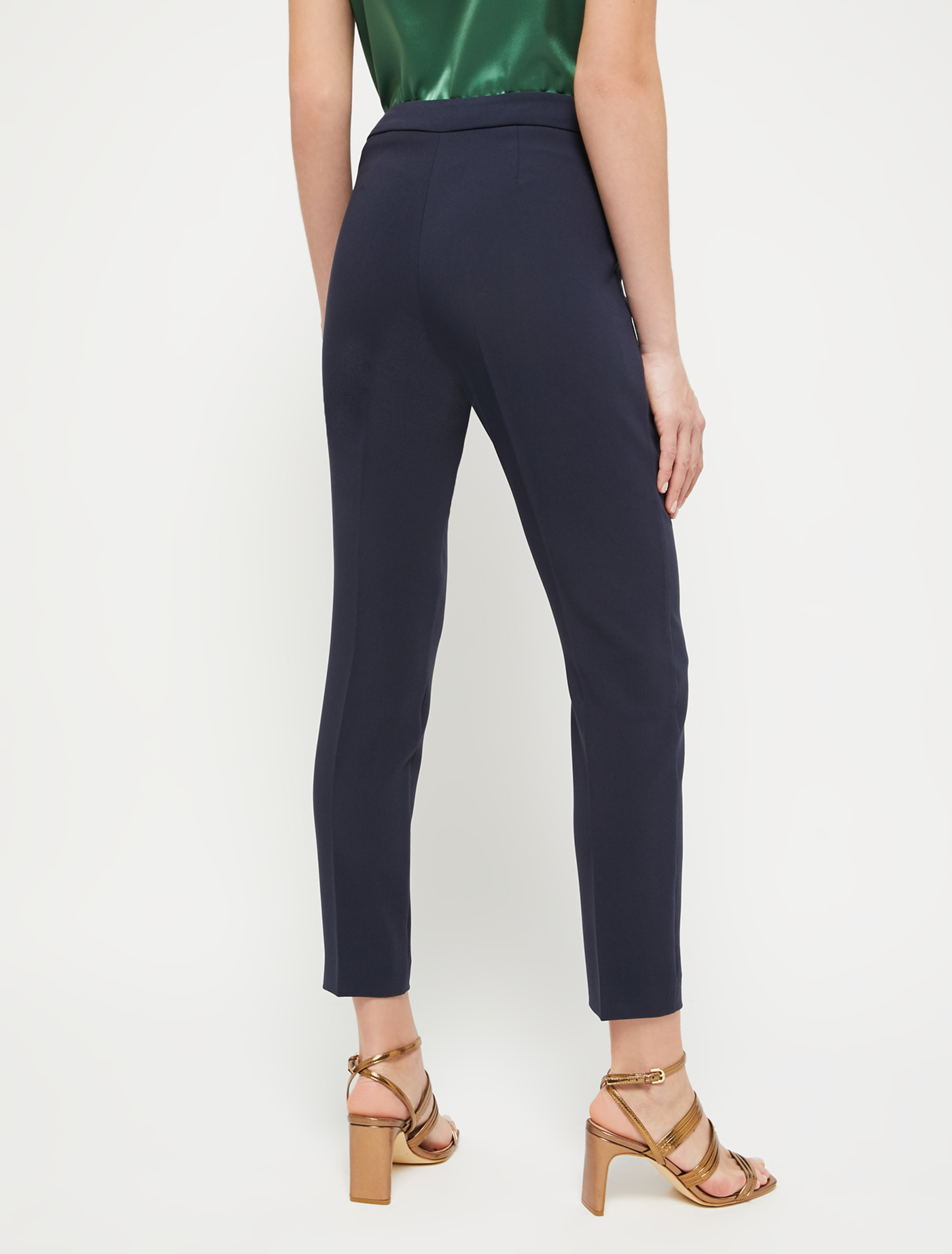 Slim cady trousers, navy blue - Pennyblack Slim cady trousers - navy blue - pennyblack