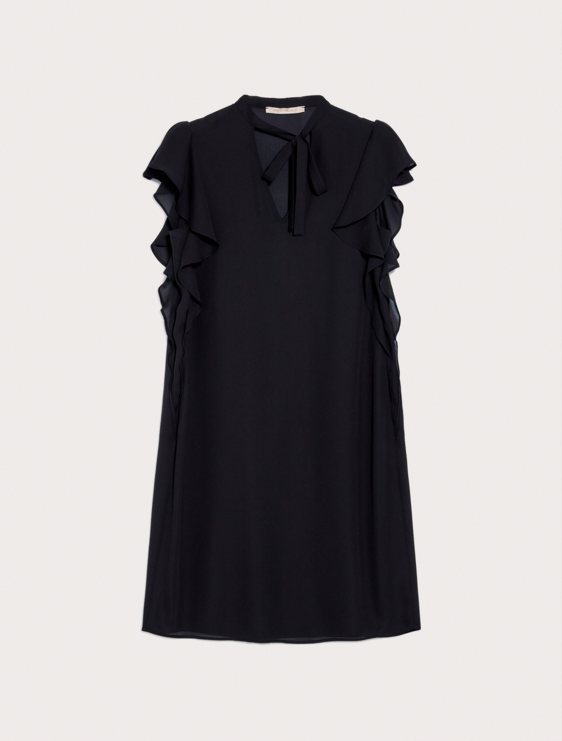 Georgette tunic dress, black - Pennyblack Georgette tunic dress - black - pennyblack