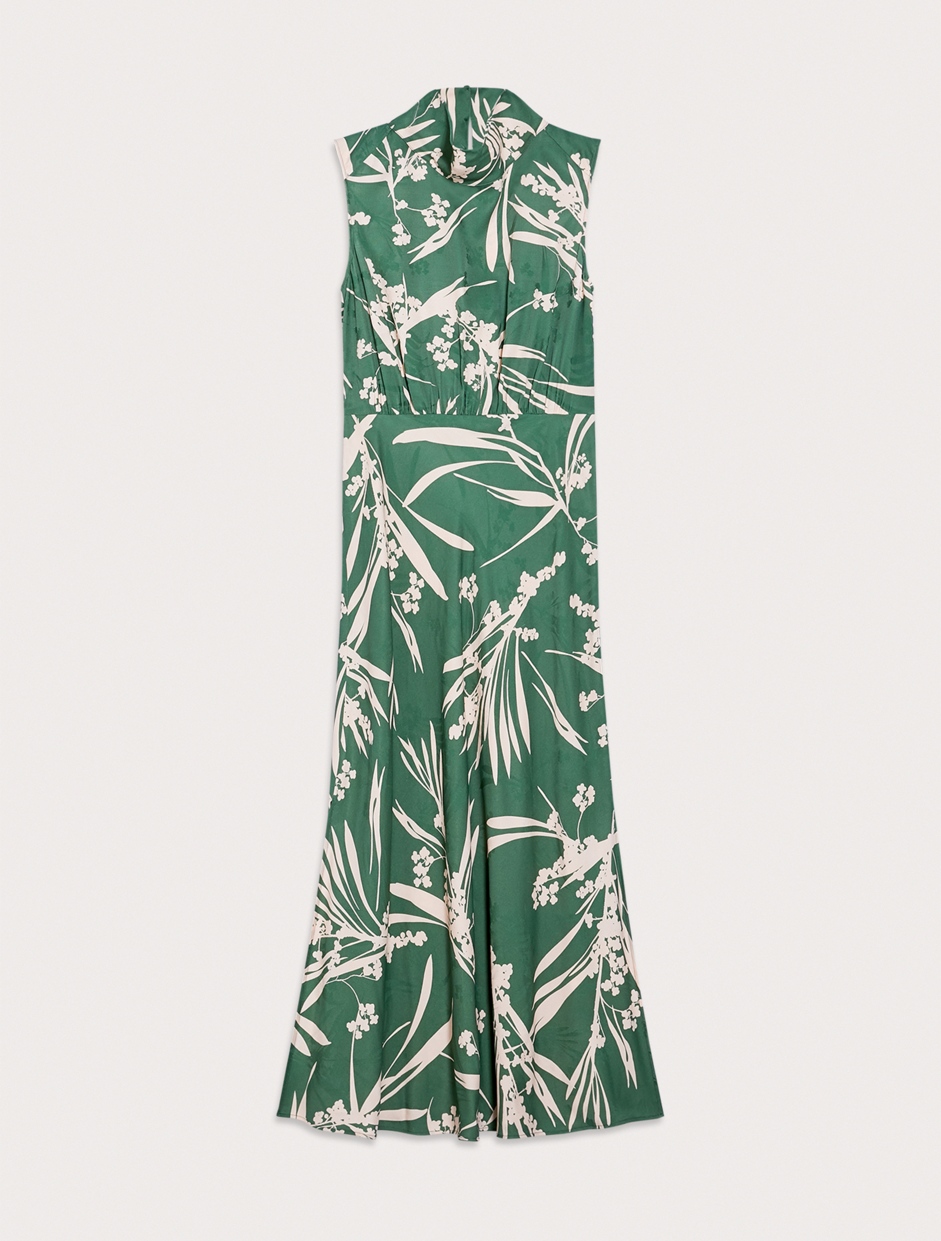 Patterned jacquard dress, sage green pattern - Pennyblack Patterned jacquard dress - sage green pattern - pennyblack