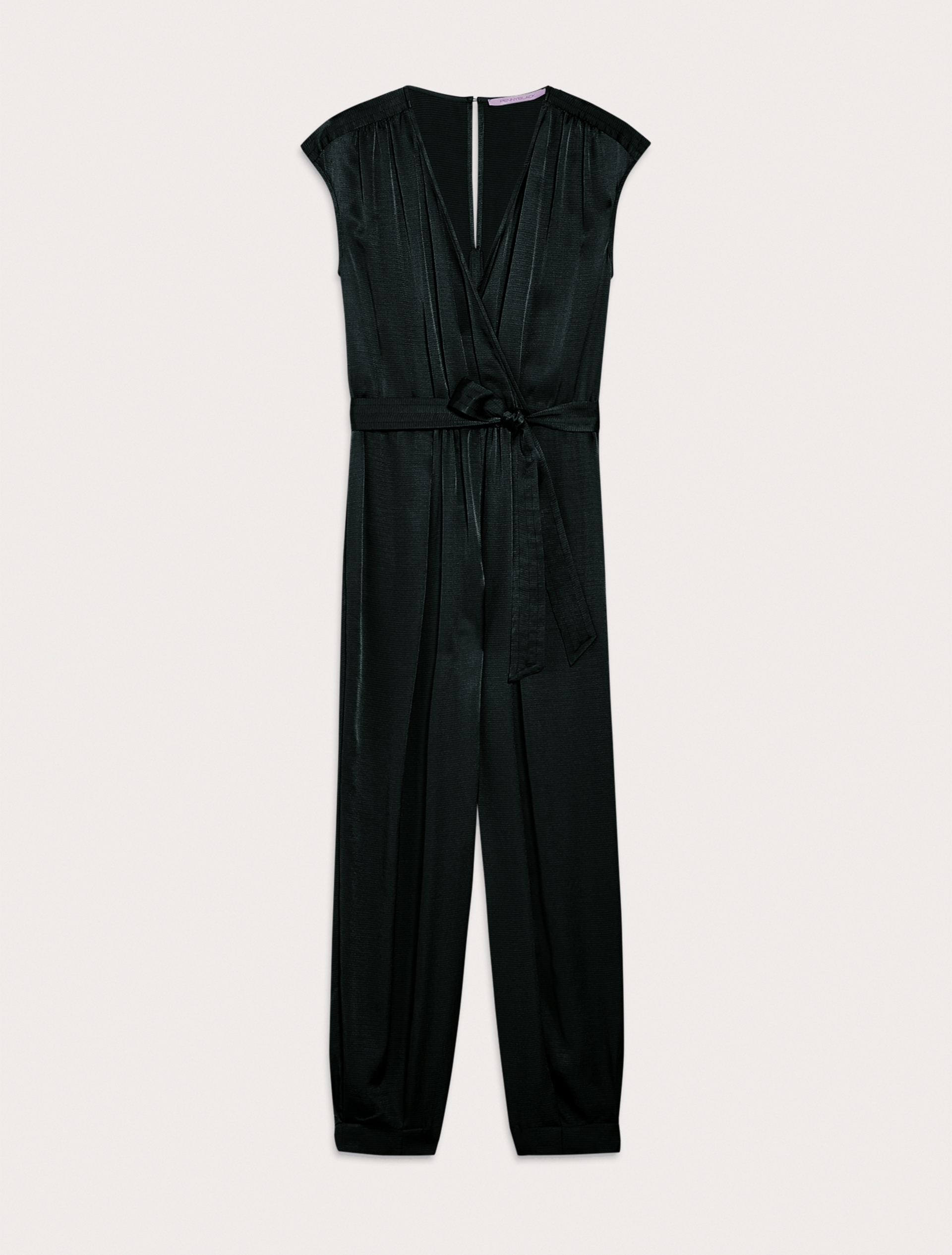 Fluid satin jumpsuit, black - Pennyblack Fluid satin jumpsuit - black - pennyblack