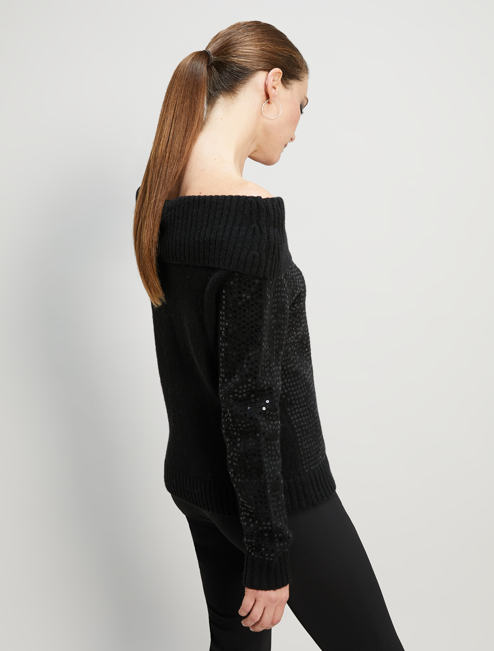 Sequinned jumper, black - Pennyblack Sequinned jumper - black - pennyblack