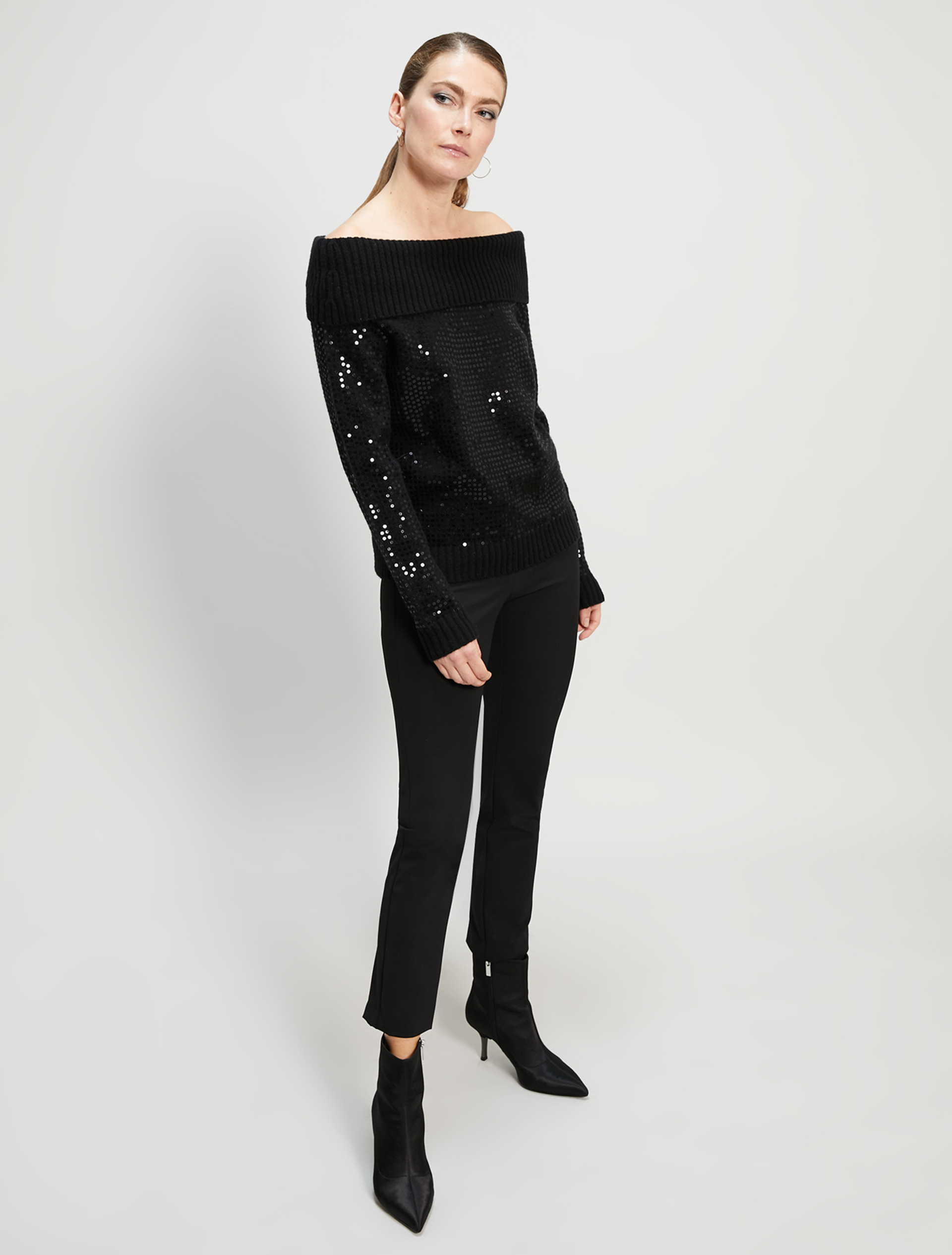 Sequinned jumper, black - Pennyblack Sequinned jumper - black - pennyblack