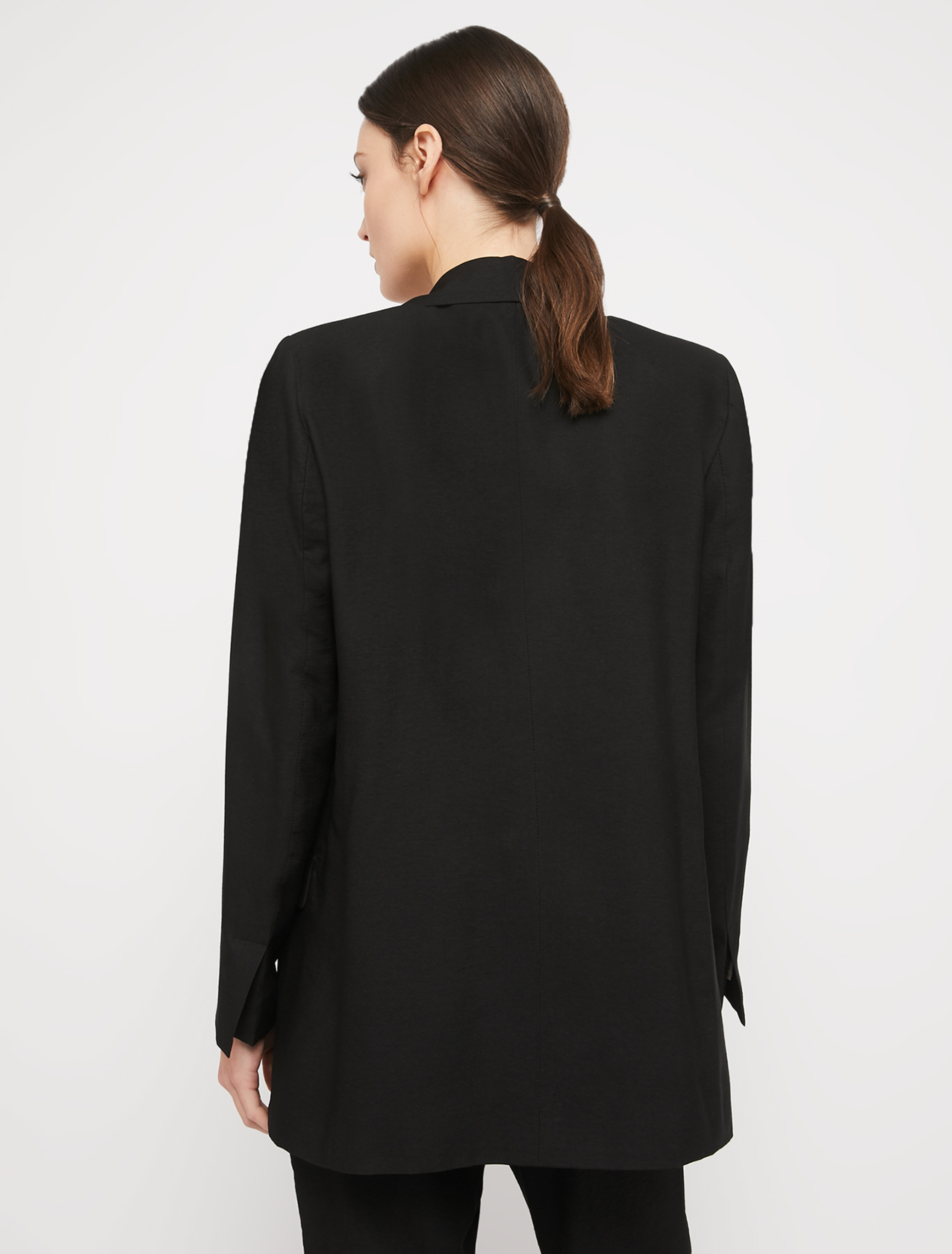 Relaxed-fit twill blazer, black - Pennyblack Relaxed-fit twill blazer - black - pennyblack