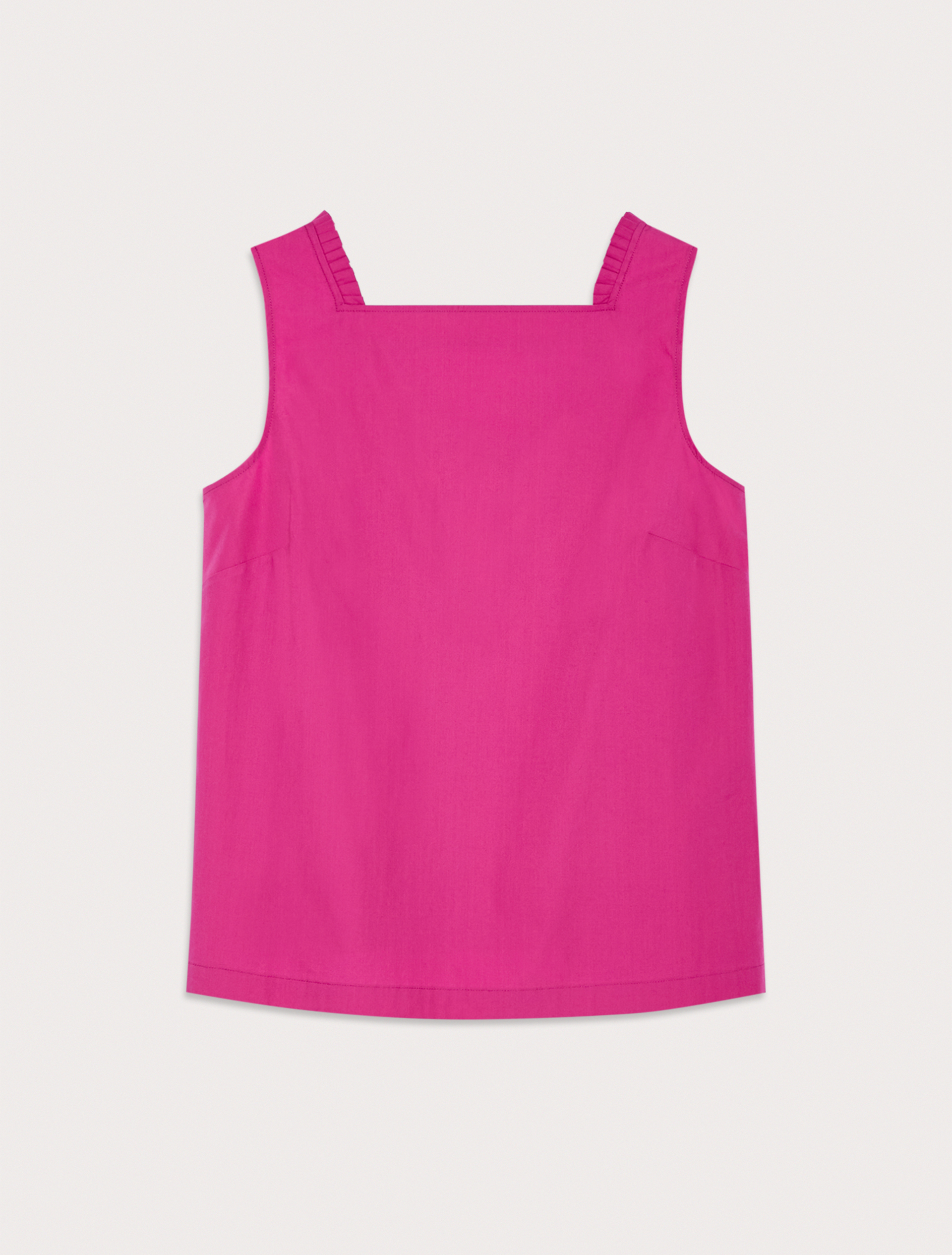 Top in popeline di cotone, fuxia - Pennyblack Top in popeline di cotone - fuxia - pennyblack
