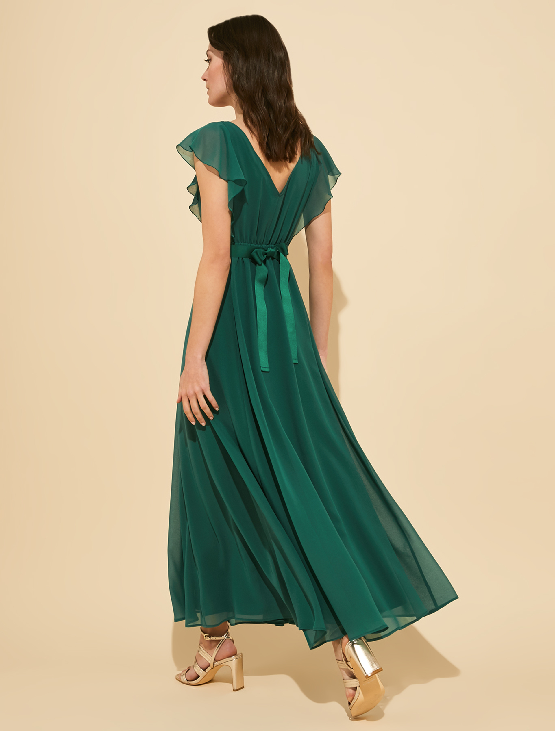 Georgette maxi dress, emerald green - Pennyblack Georgette maxi dress - emerald green - pennyblack