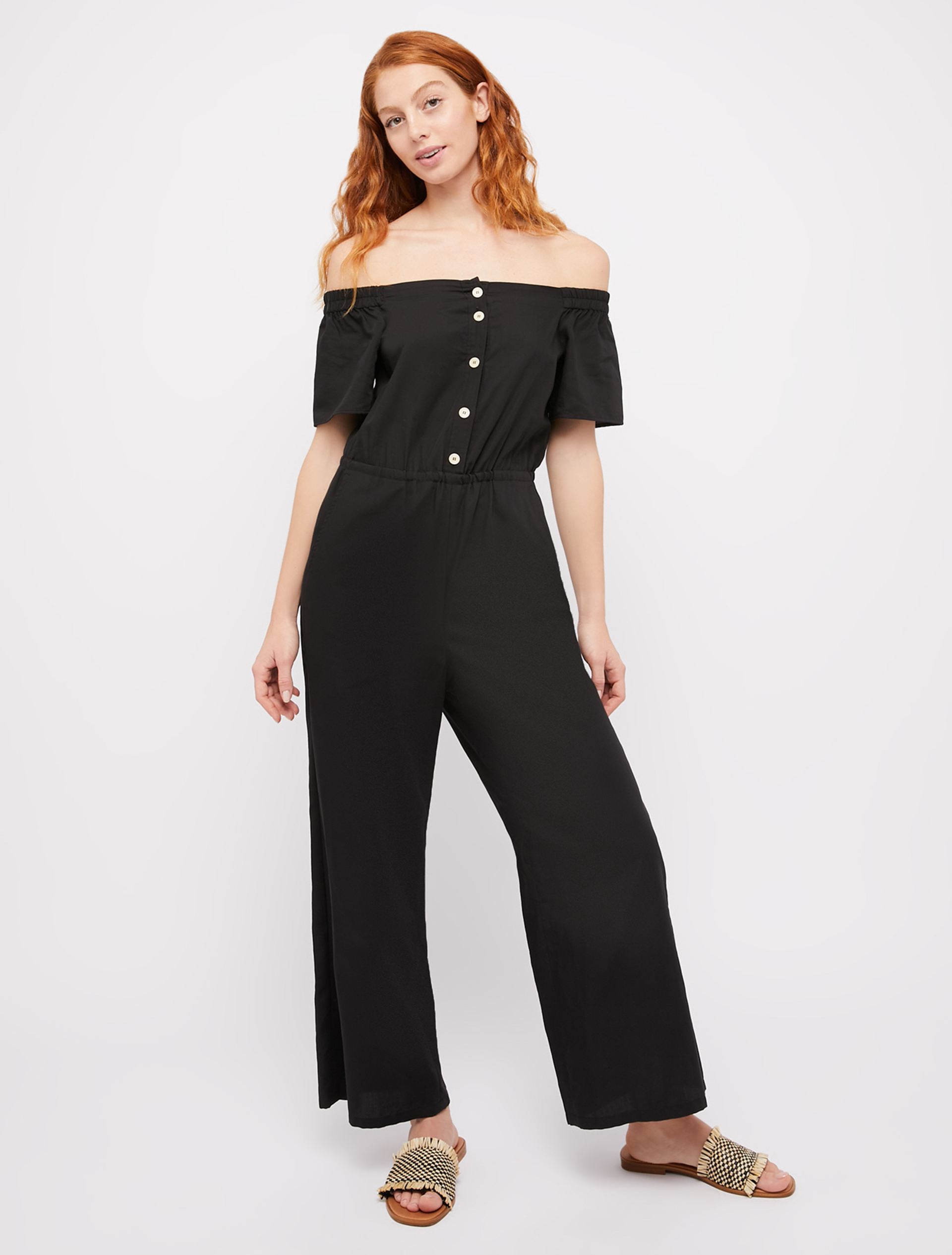 Lightweight twill jumpsuit, black - Pennyblack Lightweight twill jumpsuit - black - pennyblack