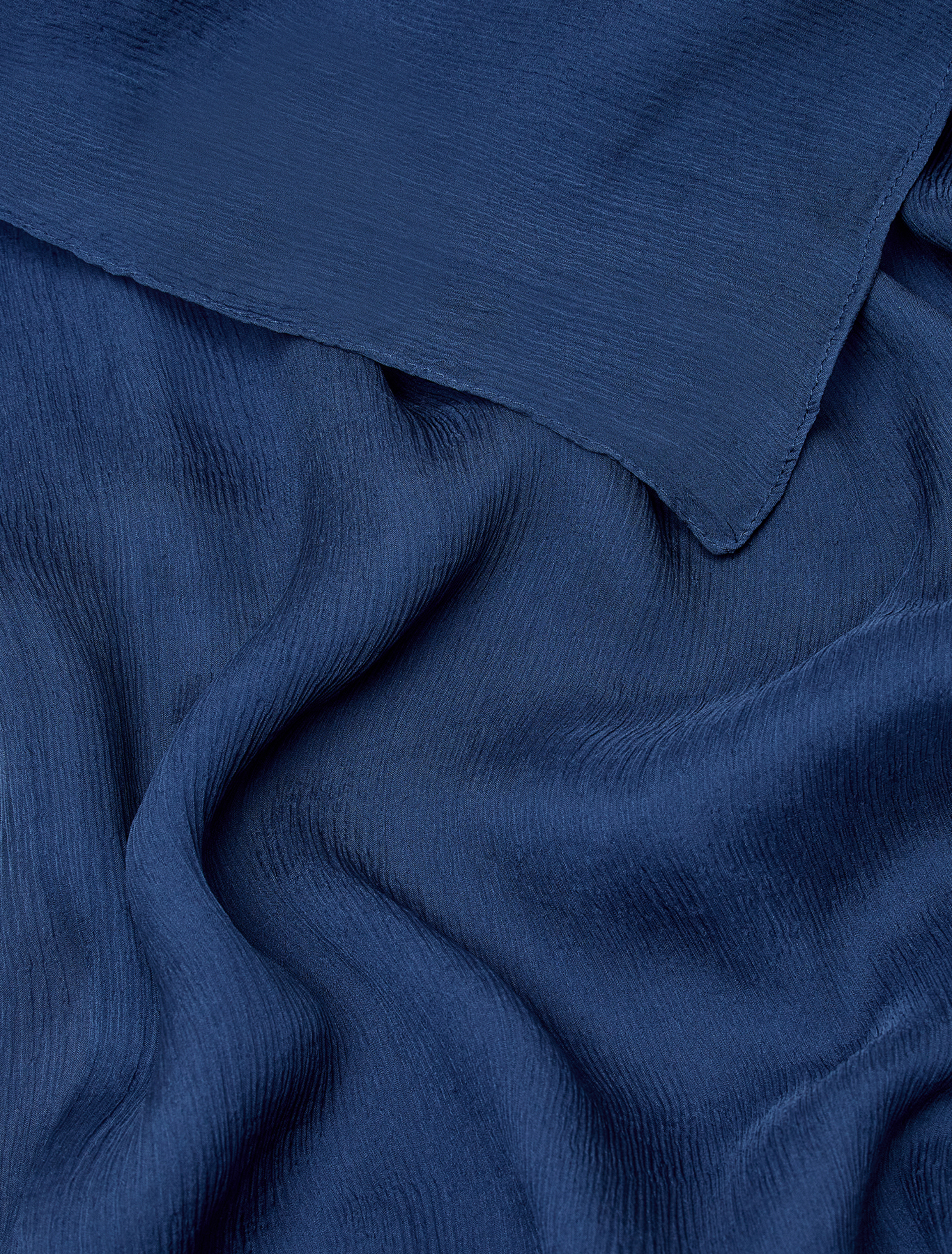 Silk crepon stole, cornflower blue - Pennyblack Silk crepon stole - cornflower blue - pennyblack