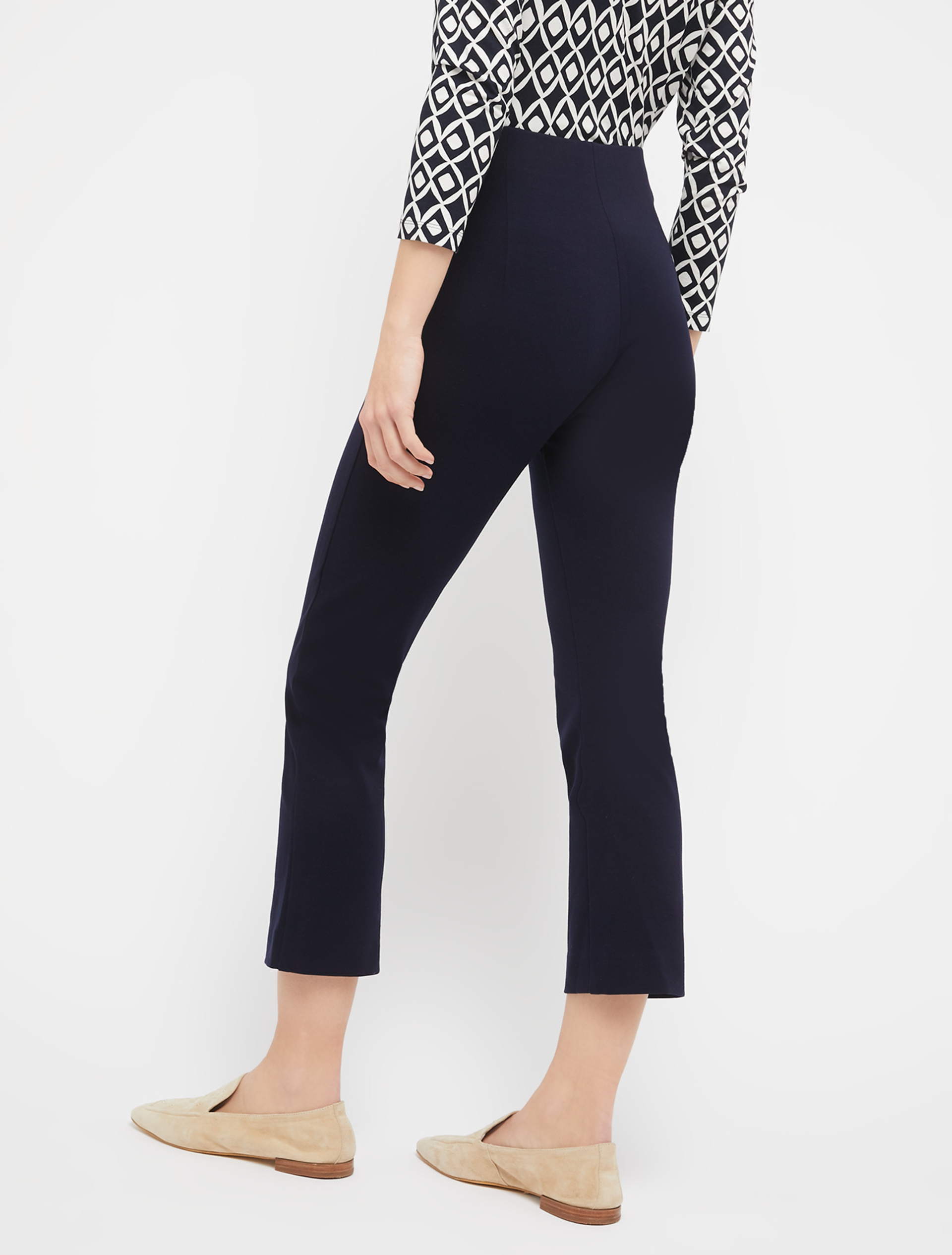 Jersey kick-flare trousers, navy blue - Pennyblack Jersey kick-flare trousers - navy blue - pennyblack