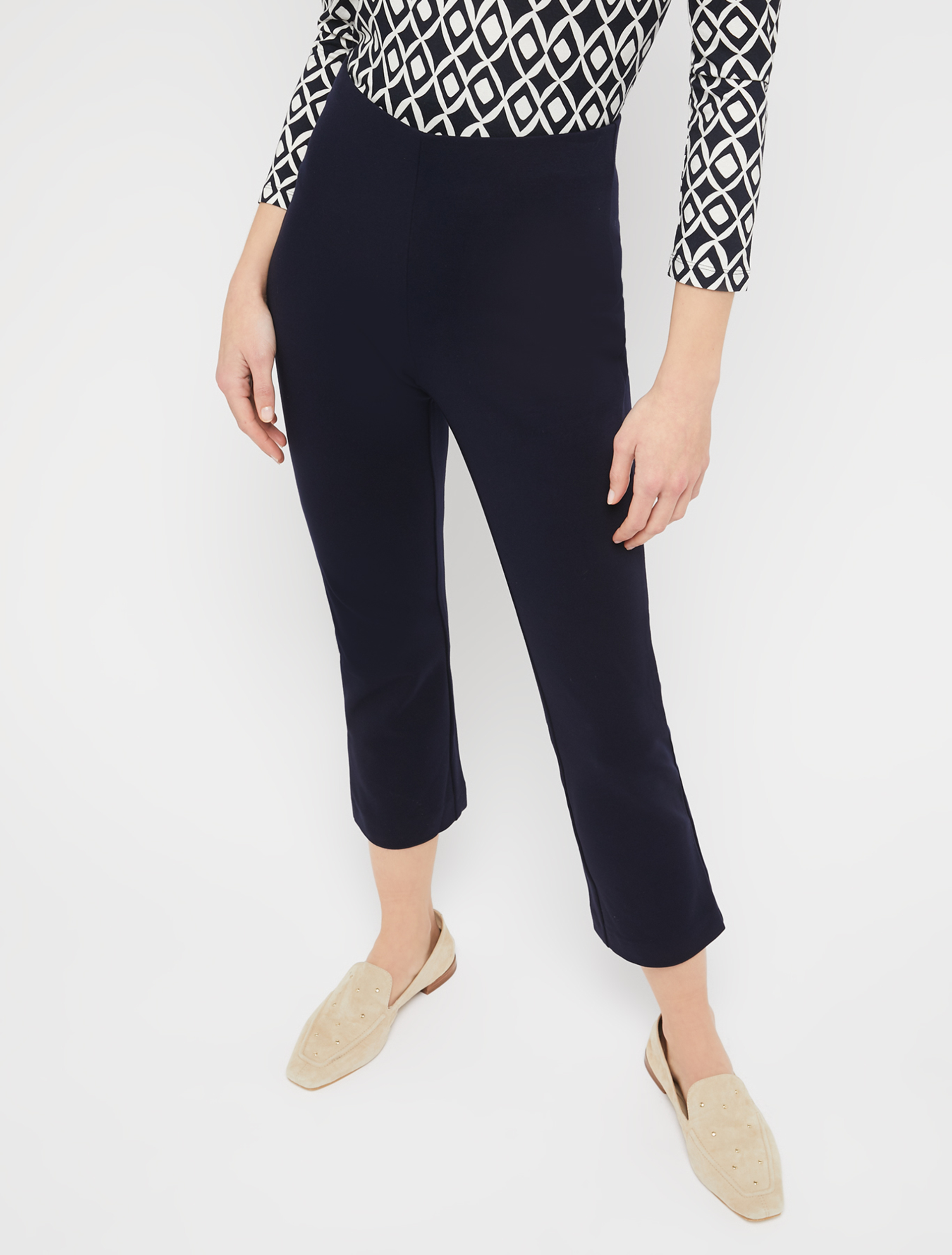 Jersey kick-flare trousers, navy blue - Pennyblack Jersey kick-flare trousers - navy blue - pennyblack