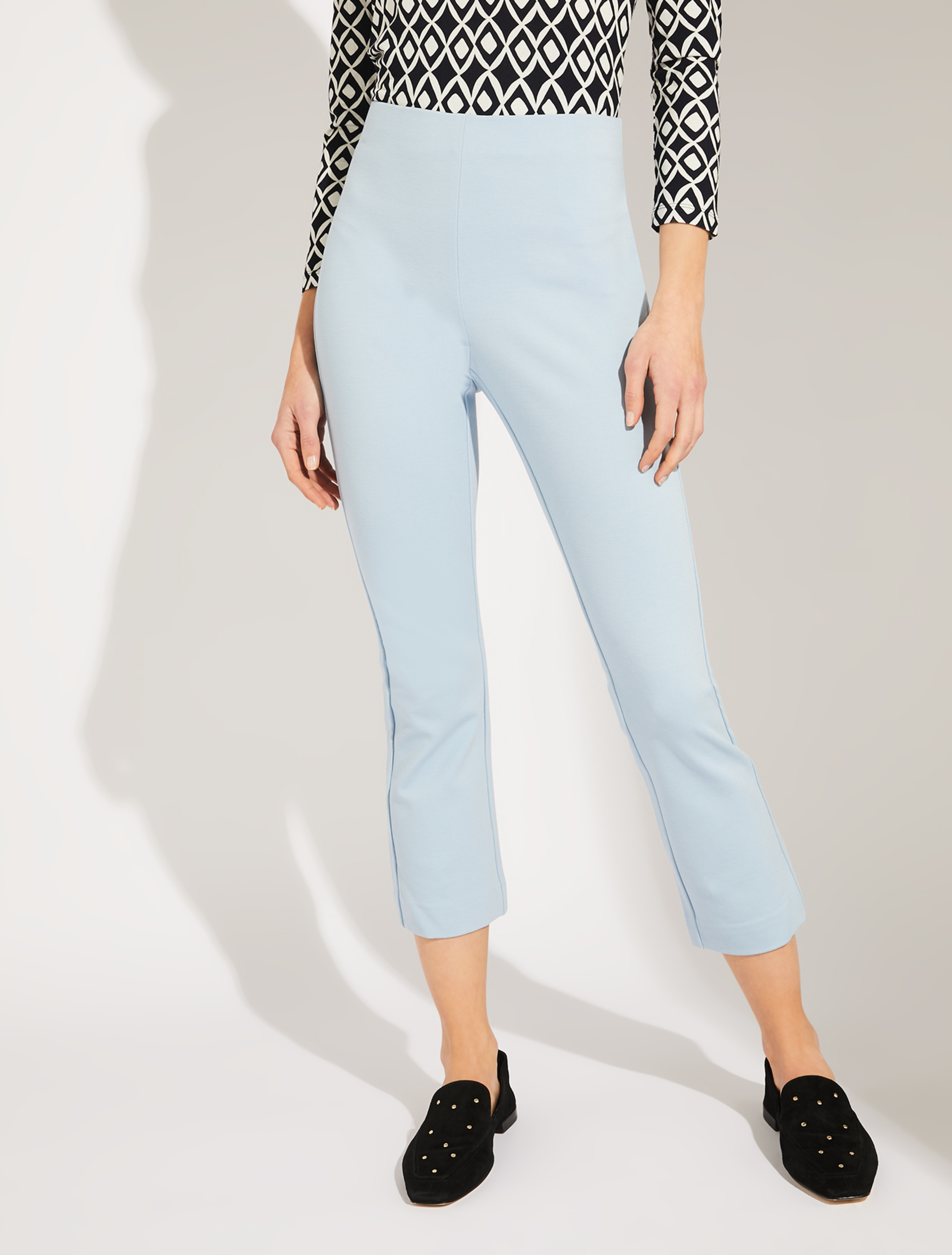 Jersey kick-flare trousers, sky blue - Pennyblack Jersey kick-flare trousers - sky blue - pennyblack