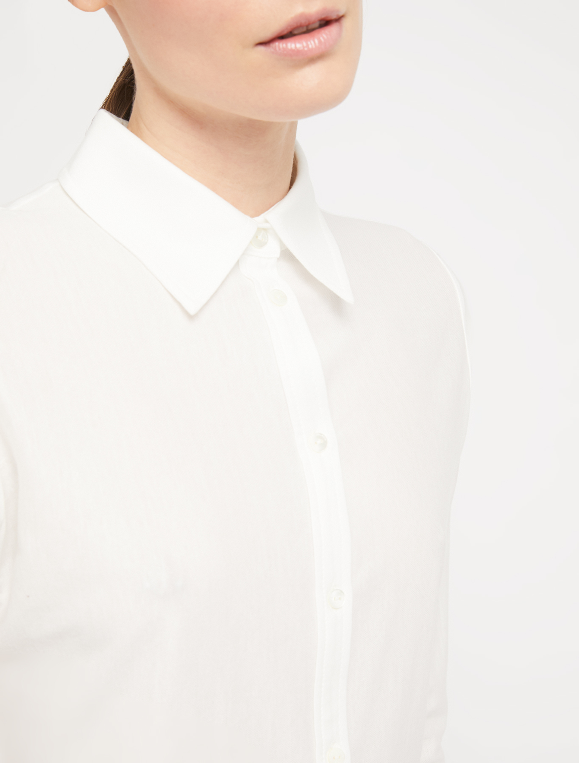 Piqué jersey shirt, ivory - Pennyblack Piqué jersey shirt - ivory - pennyblack