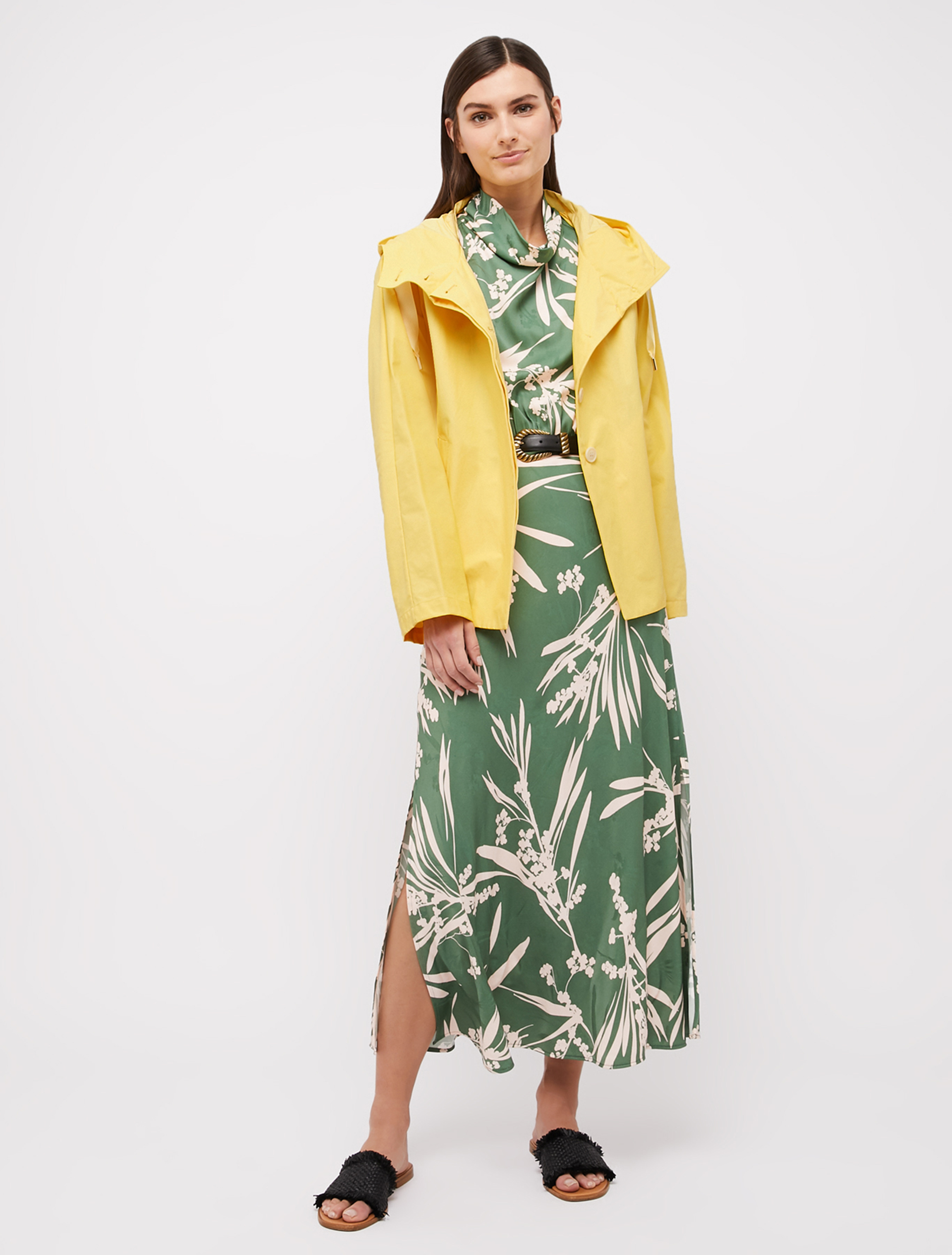 Technical cotton jacket, sunshine yellow - Pennyblack Technical cotton jacket - sunshine yellow - pennyblack