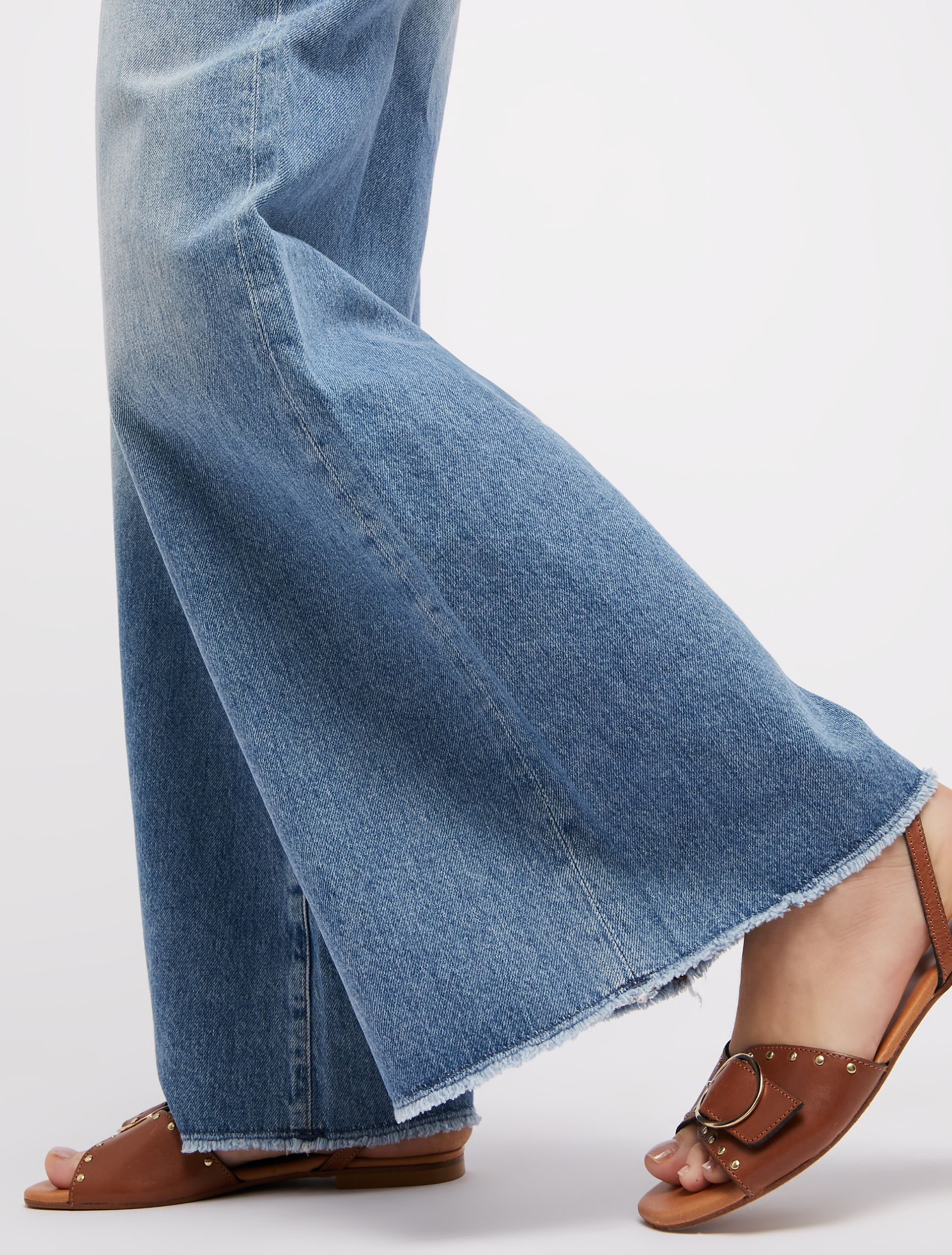 Faded palazzo jeans, midnight blue - Pennyblack Faded palazzo jeans - midnight blue - pennyblack