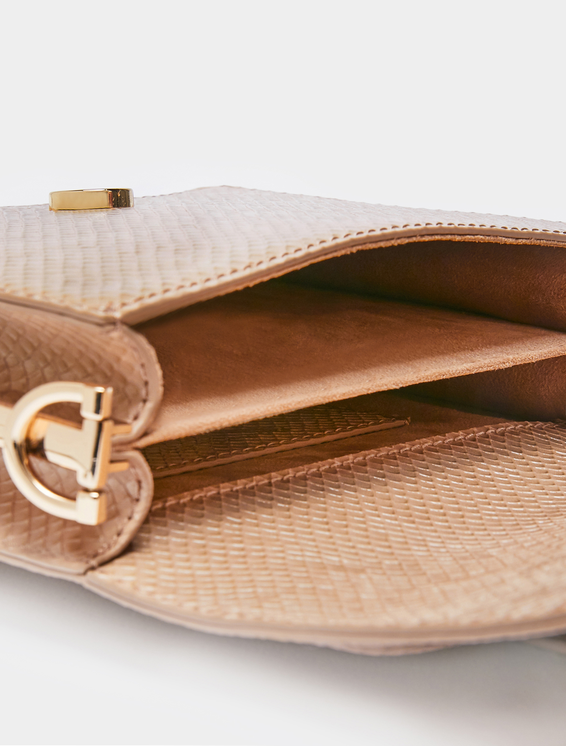 Python-print clutch bag, ivory - Pennyblack Python-print clutch bag - ivory - pennyblack