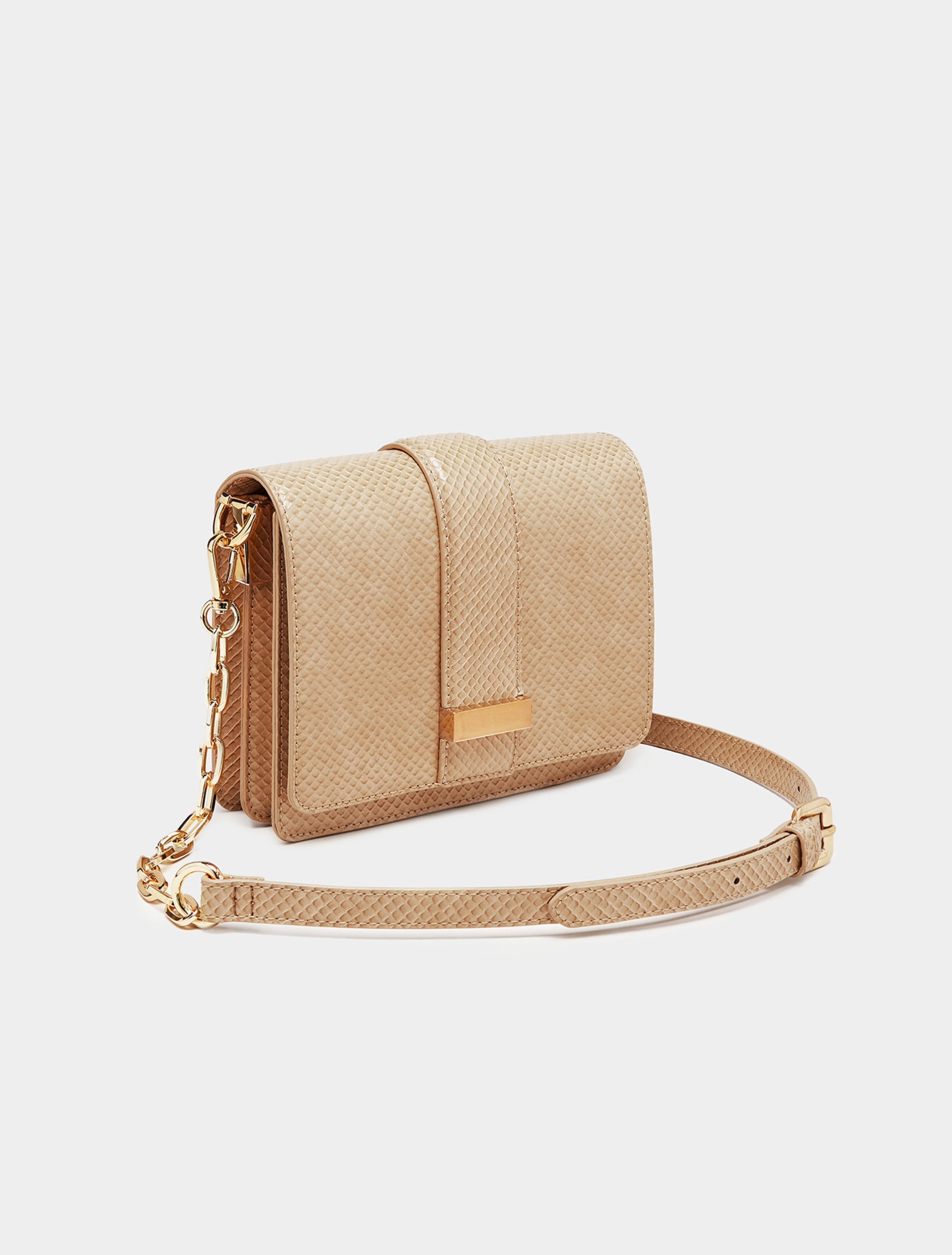 Python-print clutch bag, ivory - Pennyblack Python-print clutch bag - ivory - pennyblack