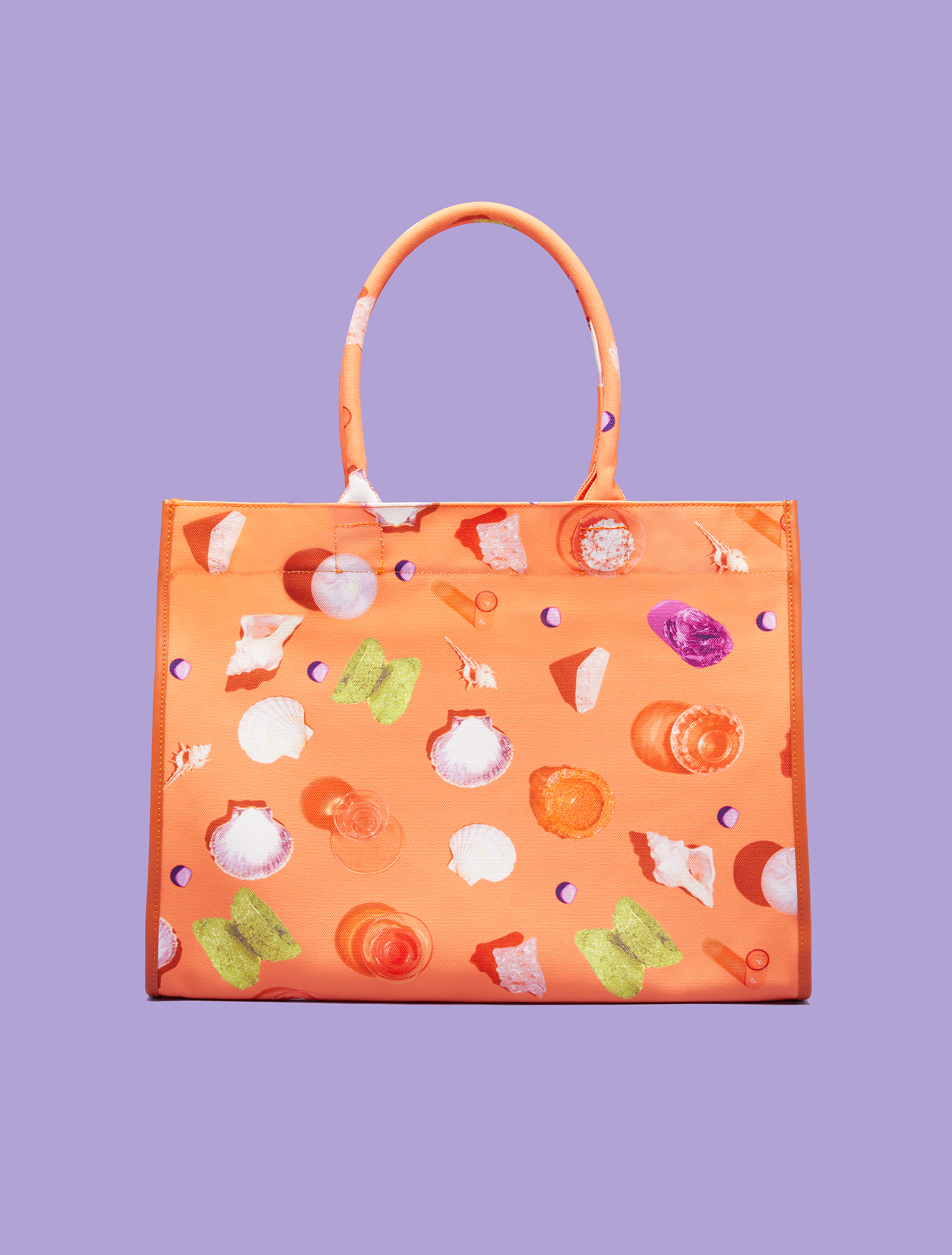 Canvas shopper bag, orange - Pennyblack Canvas shopper bag - orange - pennyblack