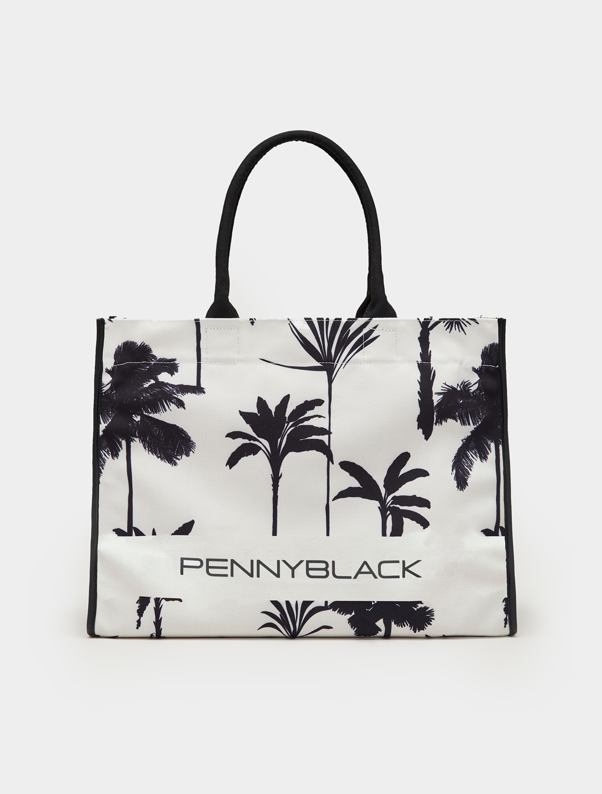 Canvas shopper bag, white - Pennyblack Canvas shopper bag - white - pennyblack