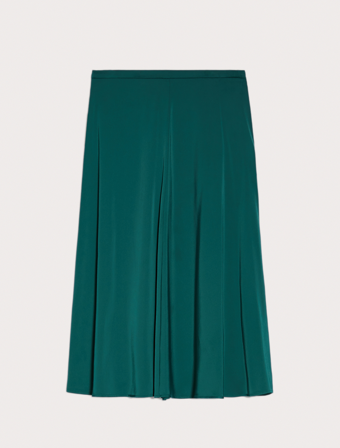 Envers-satin midi skirt, dark green | Pennyblack Envers-satin midi skirt - dark green - pennyblack