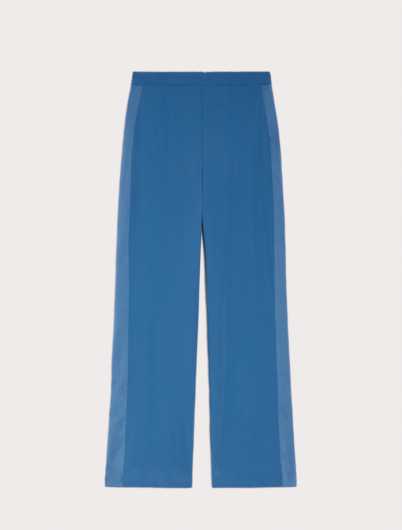 Envers satin trousers, air force blue | Pennyblack Envers satin trousers - air force blue - pennyblack