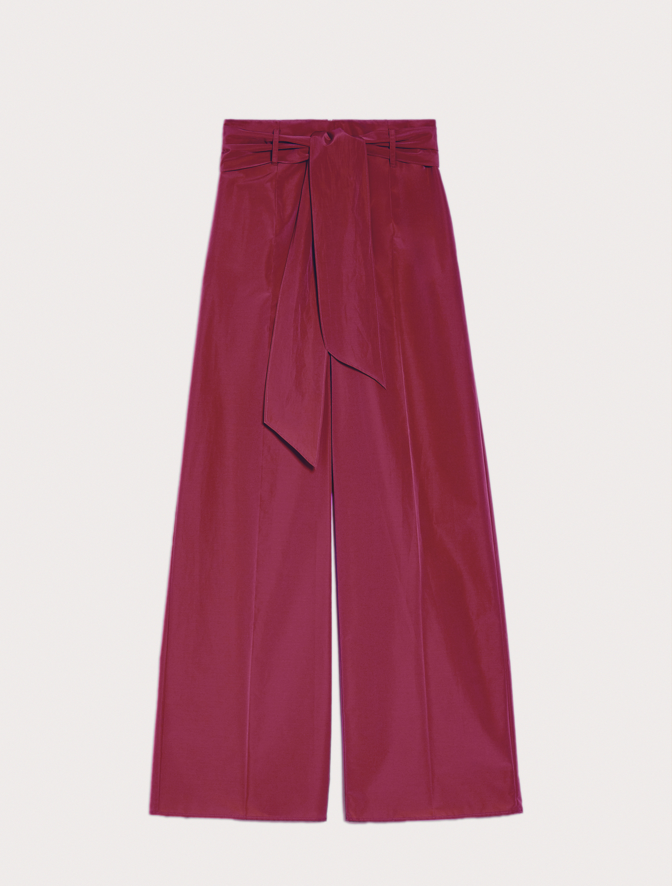 Wide-leg taffeta trousers, plum | Pennyblack Wide-leg taffeta trousers - plum - pennyblack