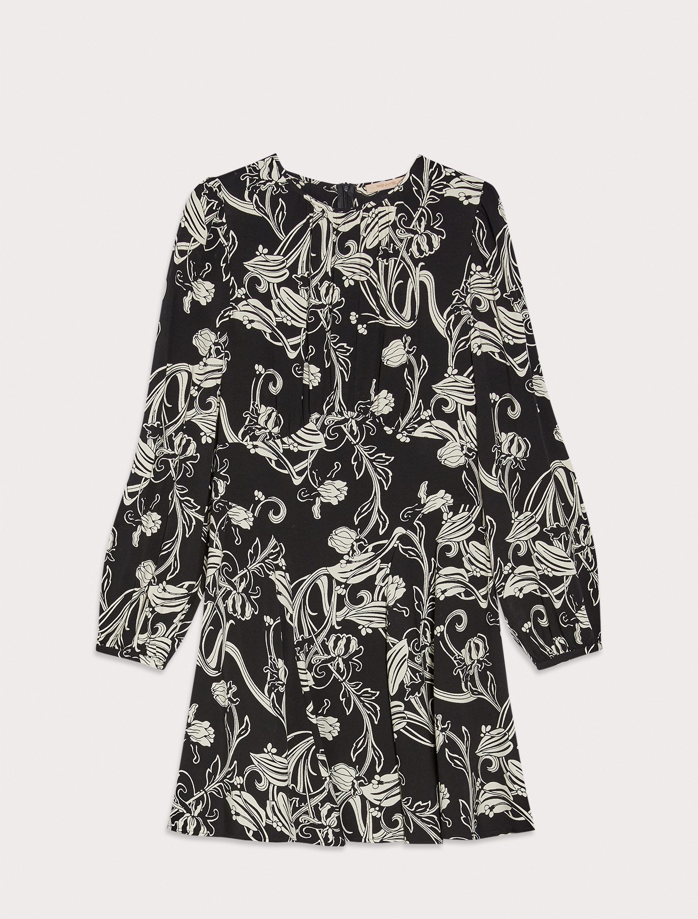 Floral sablé dress, black pattern | Pennyblack Floral sablé dress - black pattern - pennyblack