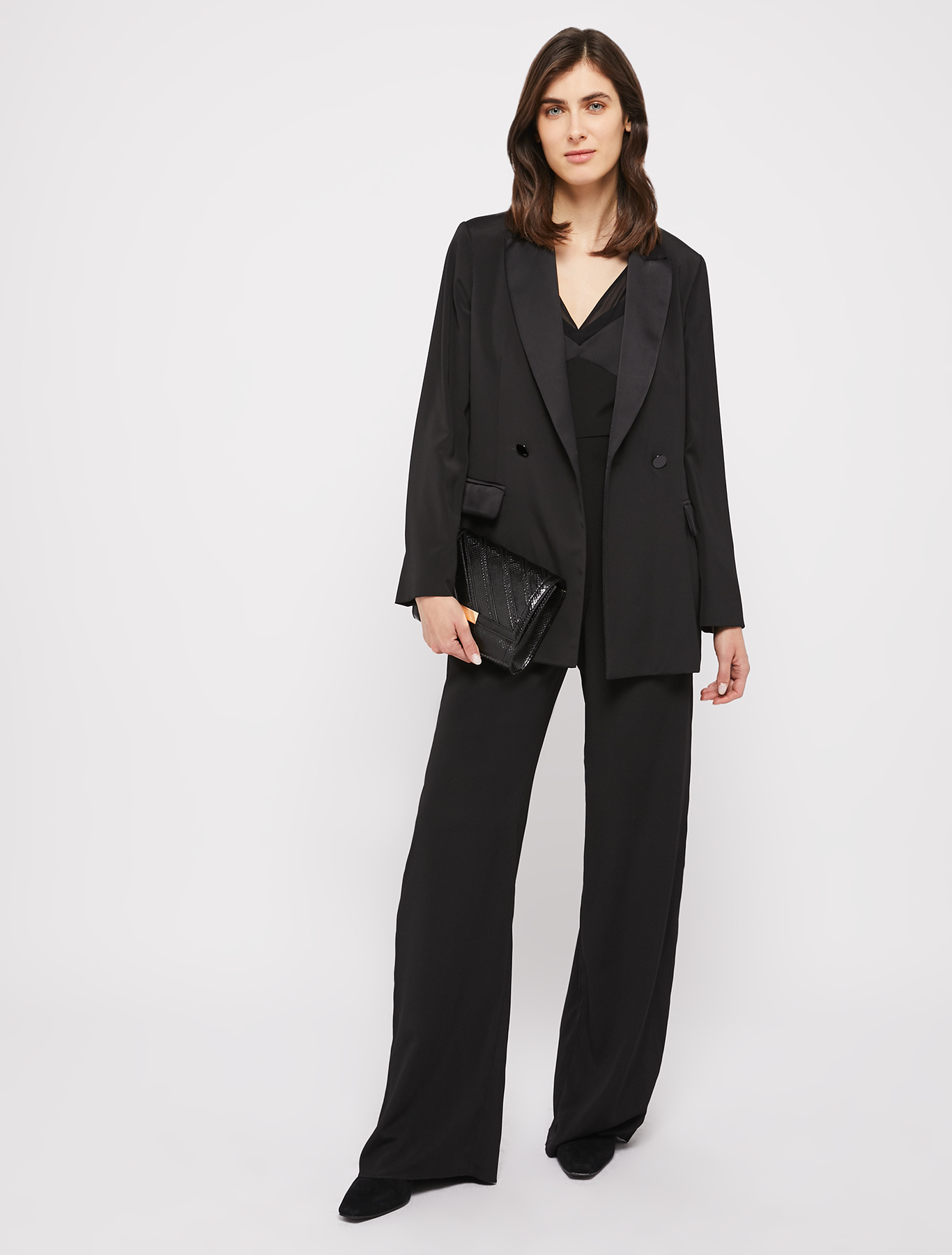 Envers satin jumpsuit, black | Pennyblack Envers satin jumpsuit - black - pennyblack