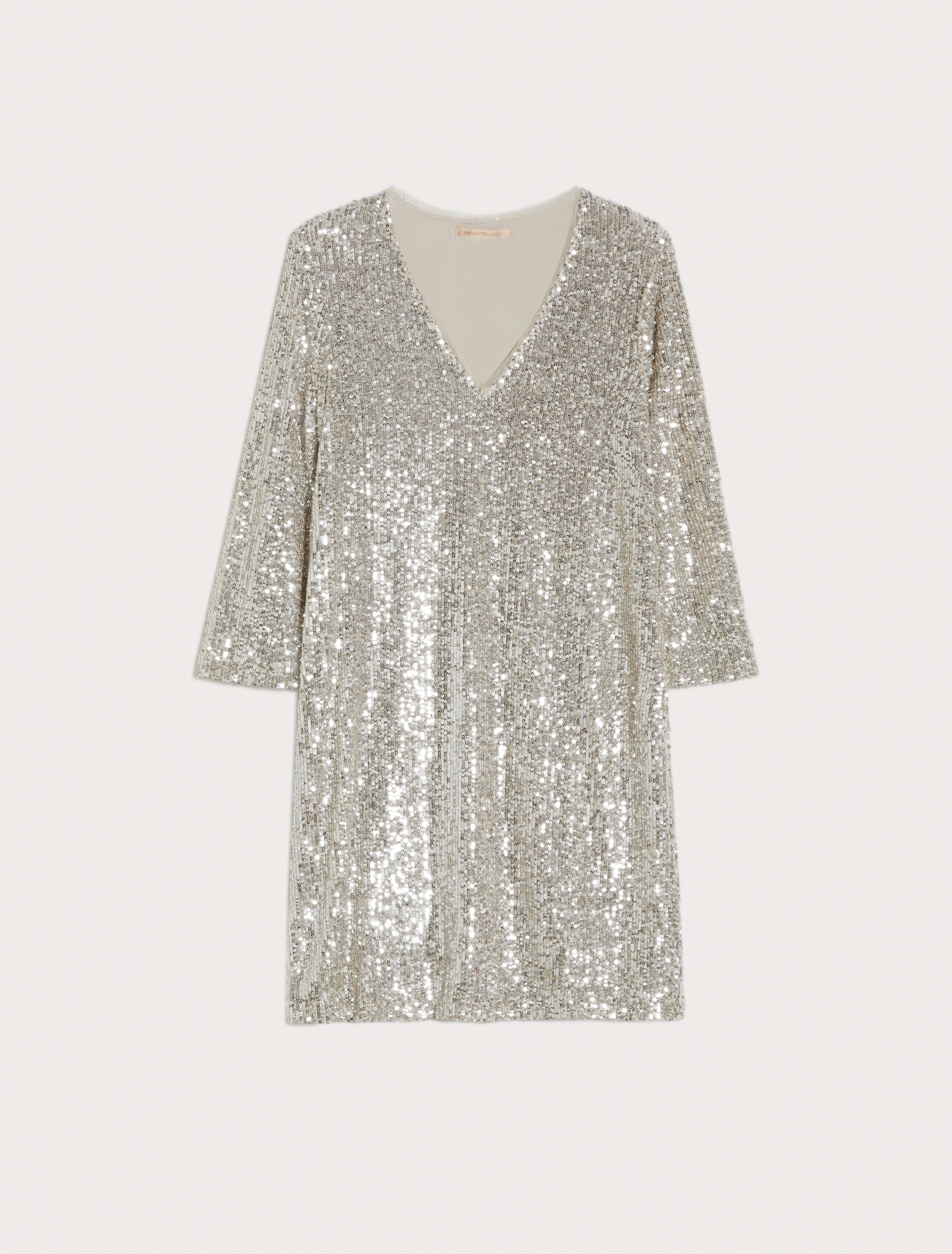 Tulle dress with sequins, silver | Pennyblack Tulle dress with sequins - silver - pennyblack