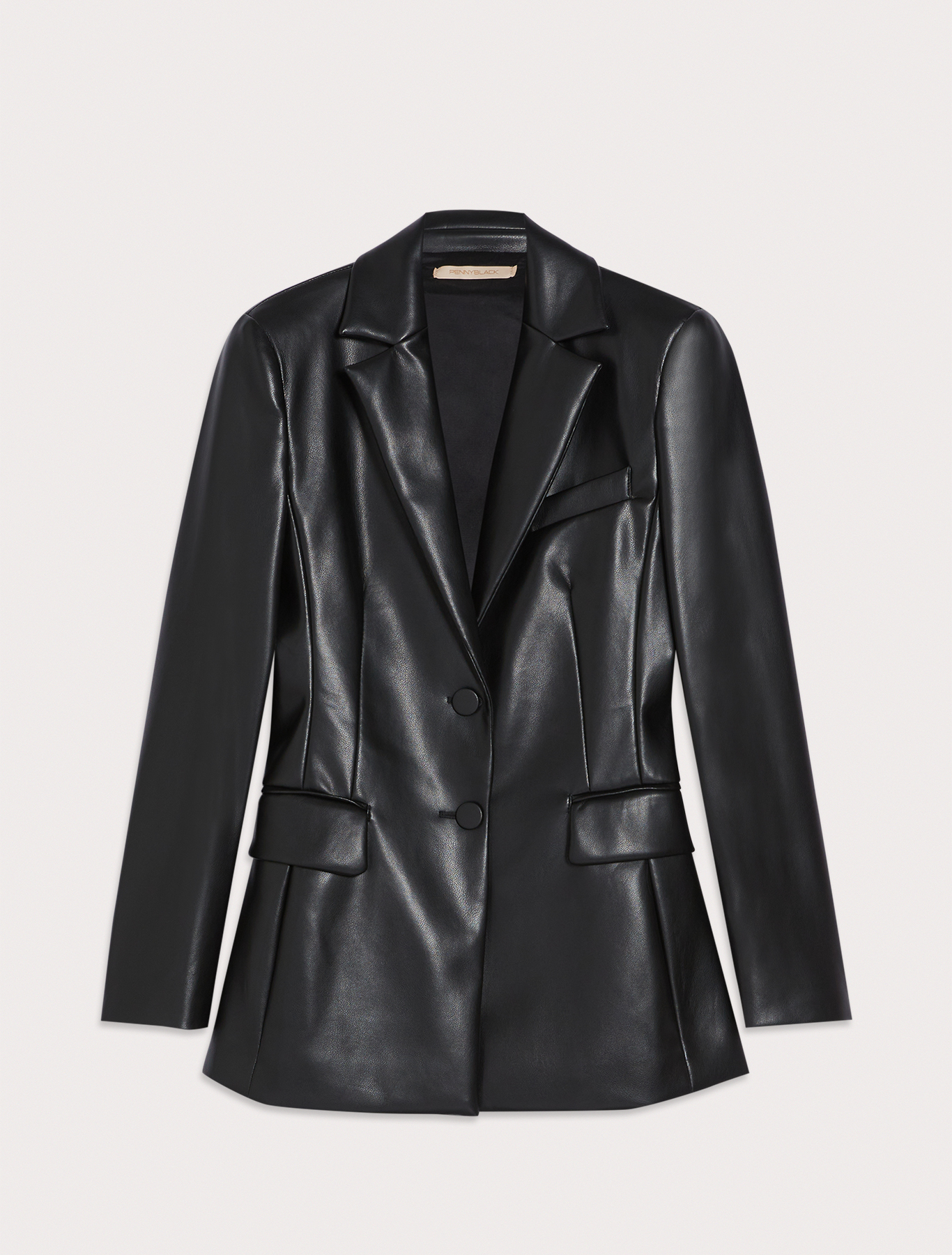 Blazer in jersey spalmato, nero | Pennyblack Blazer in jersey spalmato - nero - pennyblack