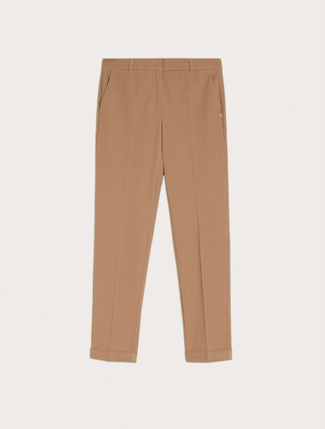 Slim twill trousers, camel | Pennyblack Slim twill trousers - camel - pennyblack
