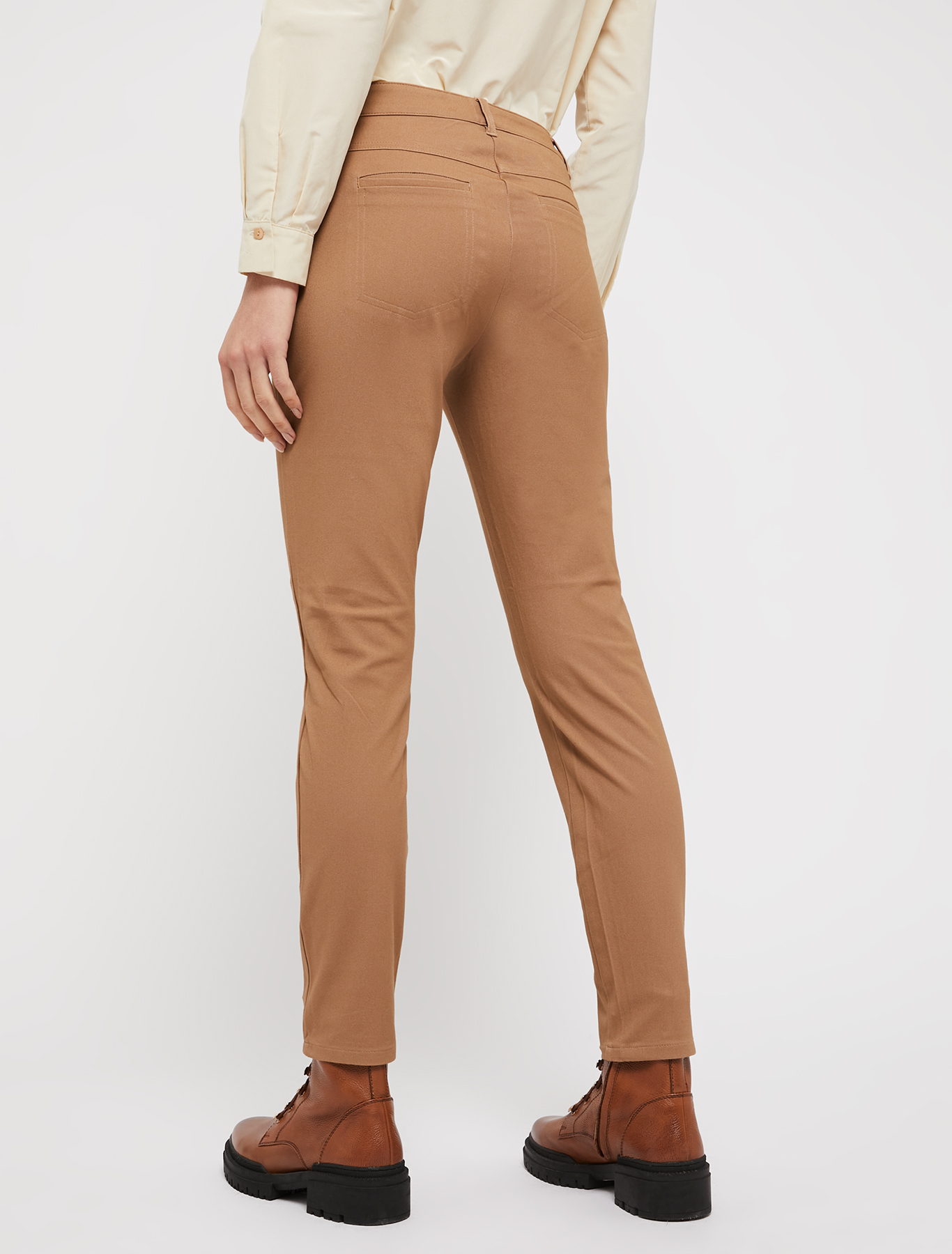 Skinny-fit twill trousers, camel | Pennyblack Skinny-fit twill trousers - camel - pennyblack