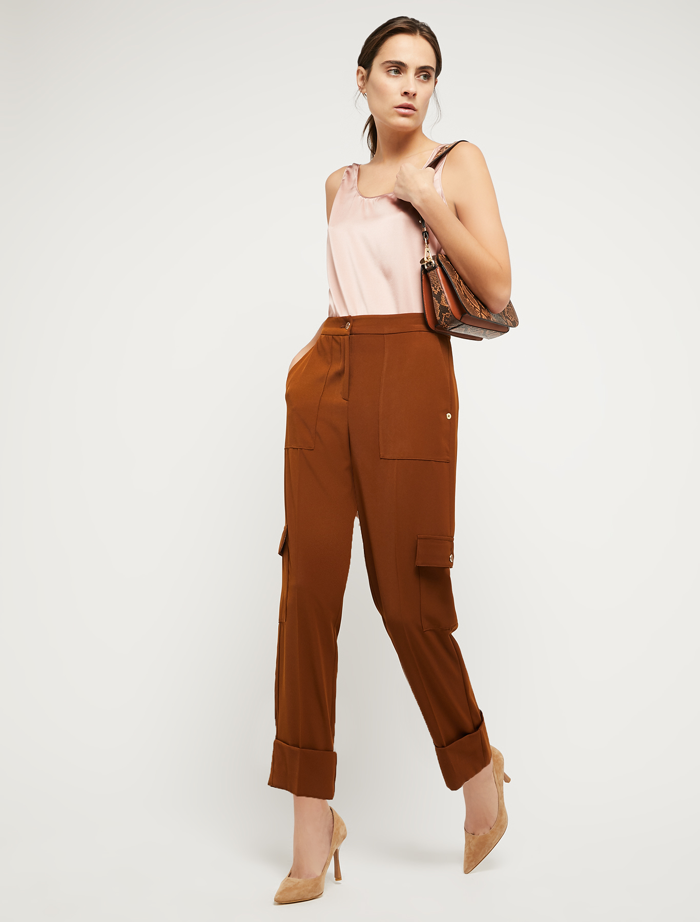 Cavalry twill cargo trousers, hazelnut | Pennyblack Cavalry twill cargo trousers - hazelnut - pennyblack