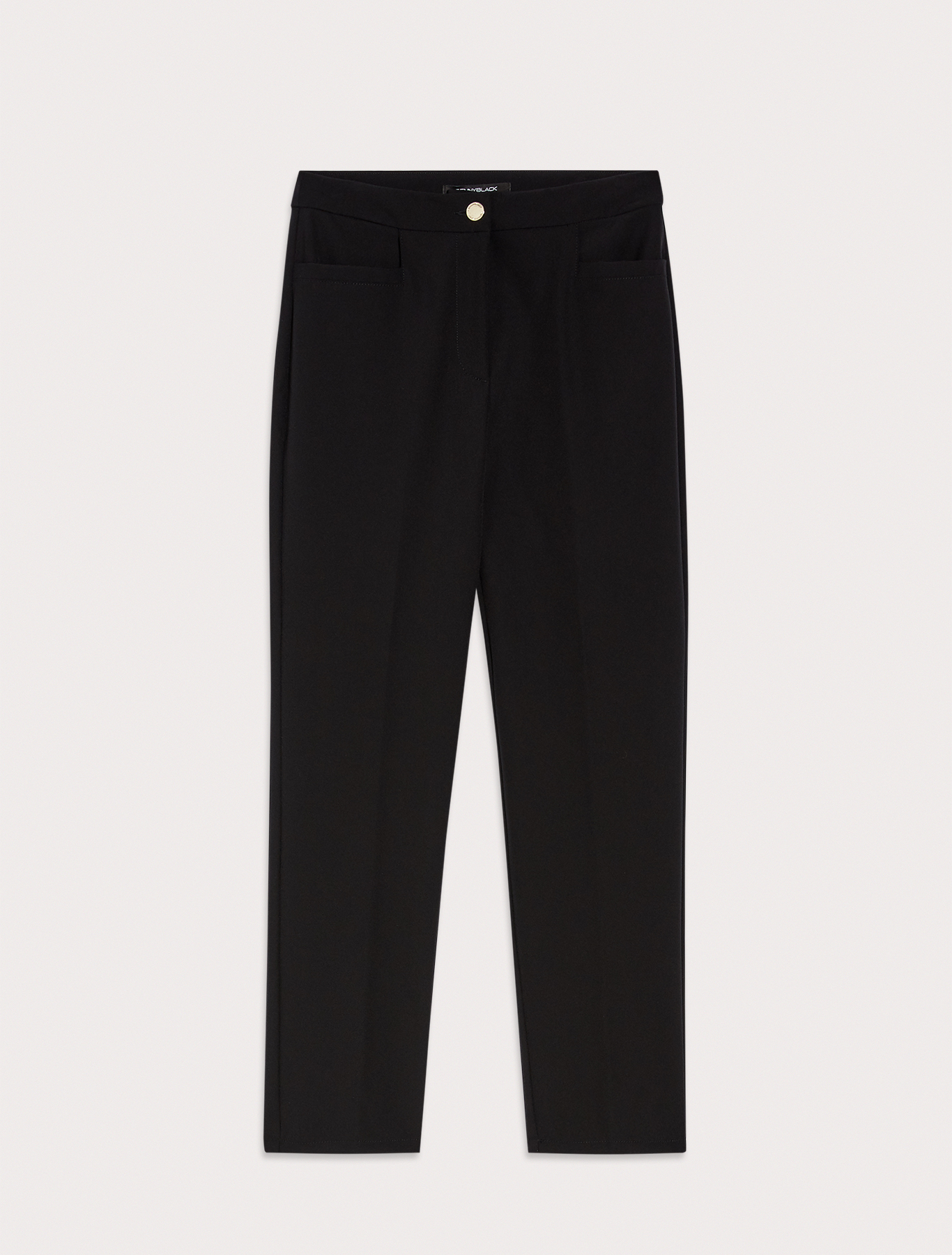 Technical fabric slim trousers, black | Pennyblack Technical fabric slim trousers - black - pennyblack