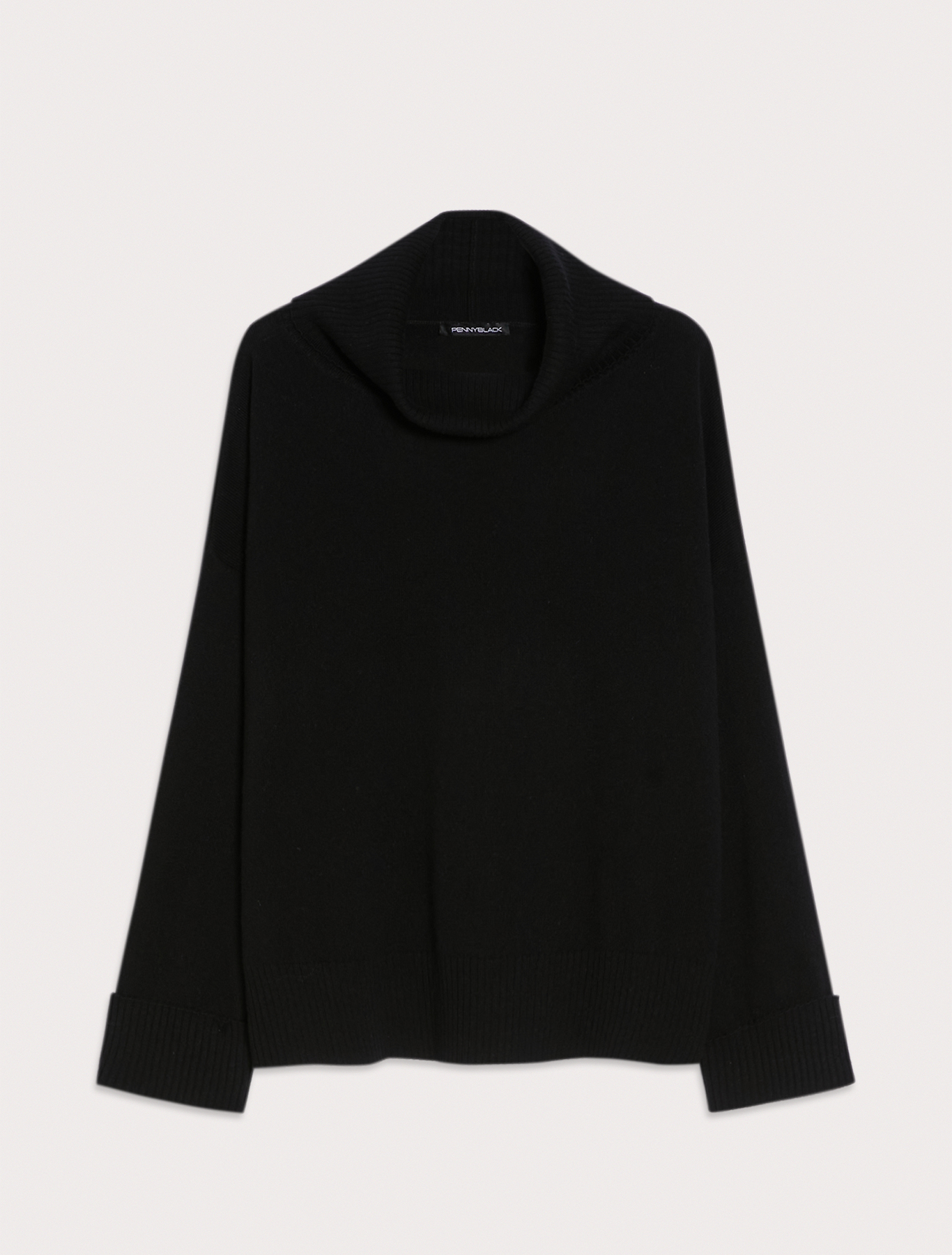 Wool and cashmere jumper, black | Pennyblack Wool and cashmere jumper - black - pennyblack