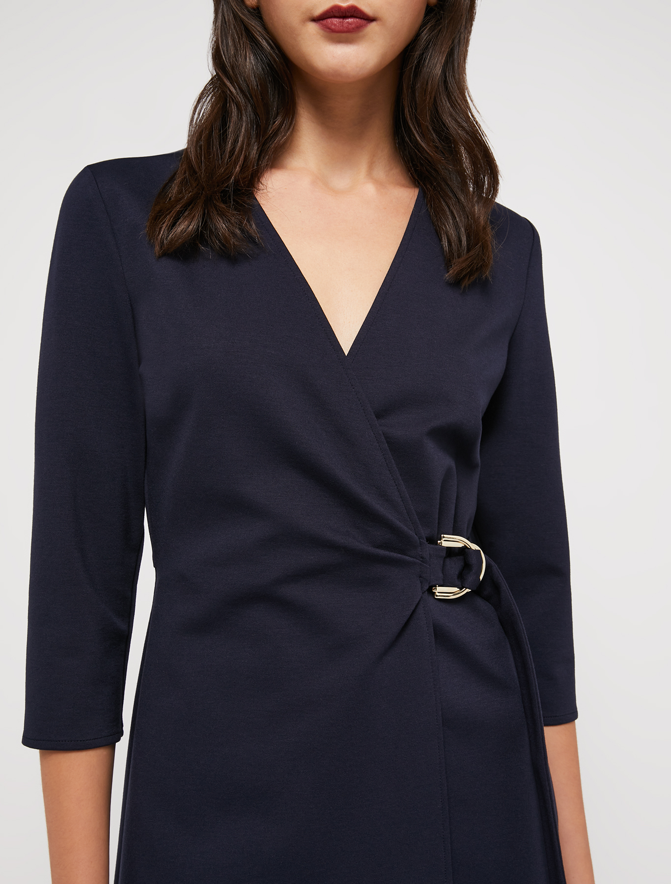 Jersey wrap dress, navy blue | Pennyblack Jersey wrap dress - navy blue - pennyblack