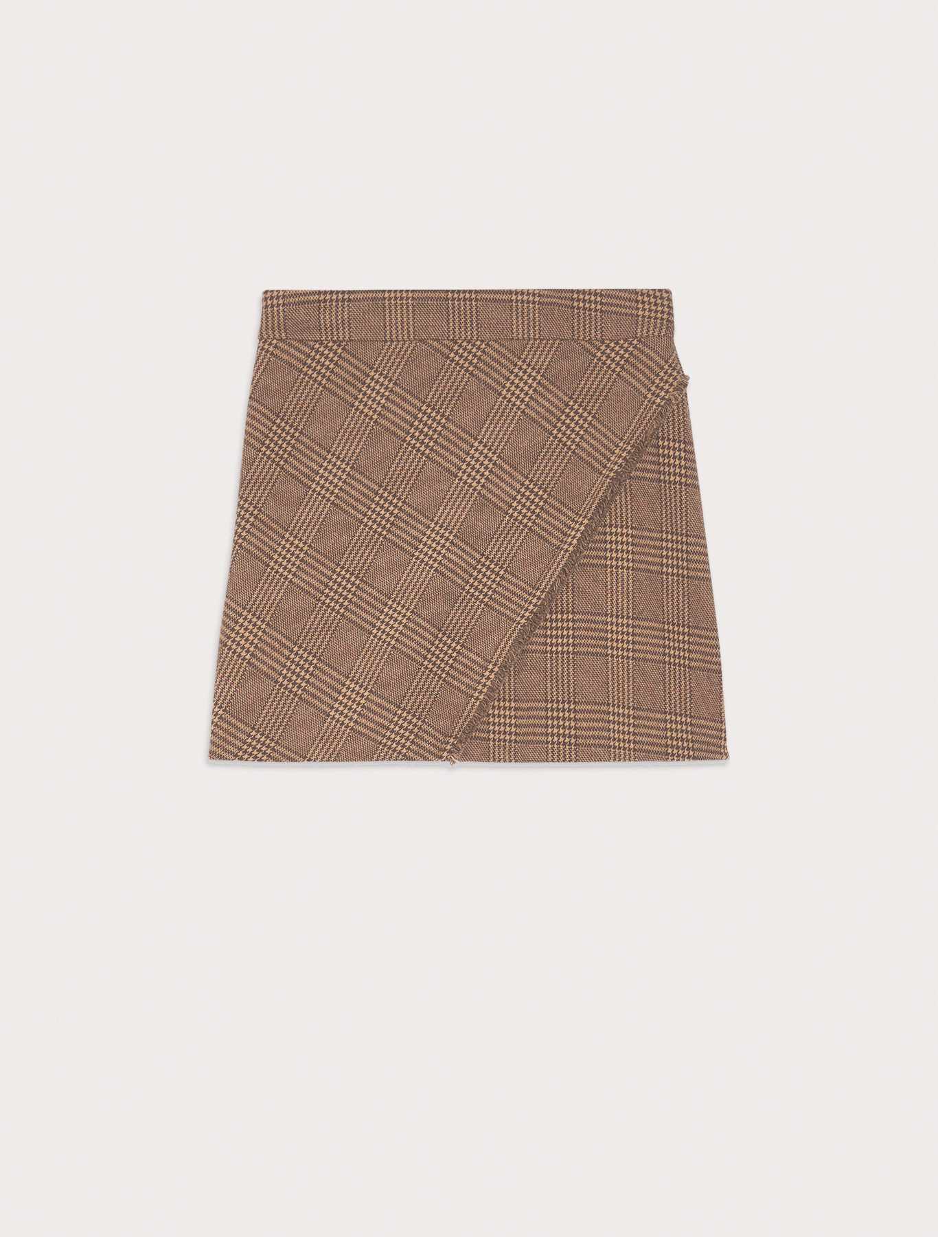 Jersey jacquard skirt, camel pattern | Pennyblack Jersey jacquard skirt - camel pattern - pennyblack